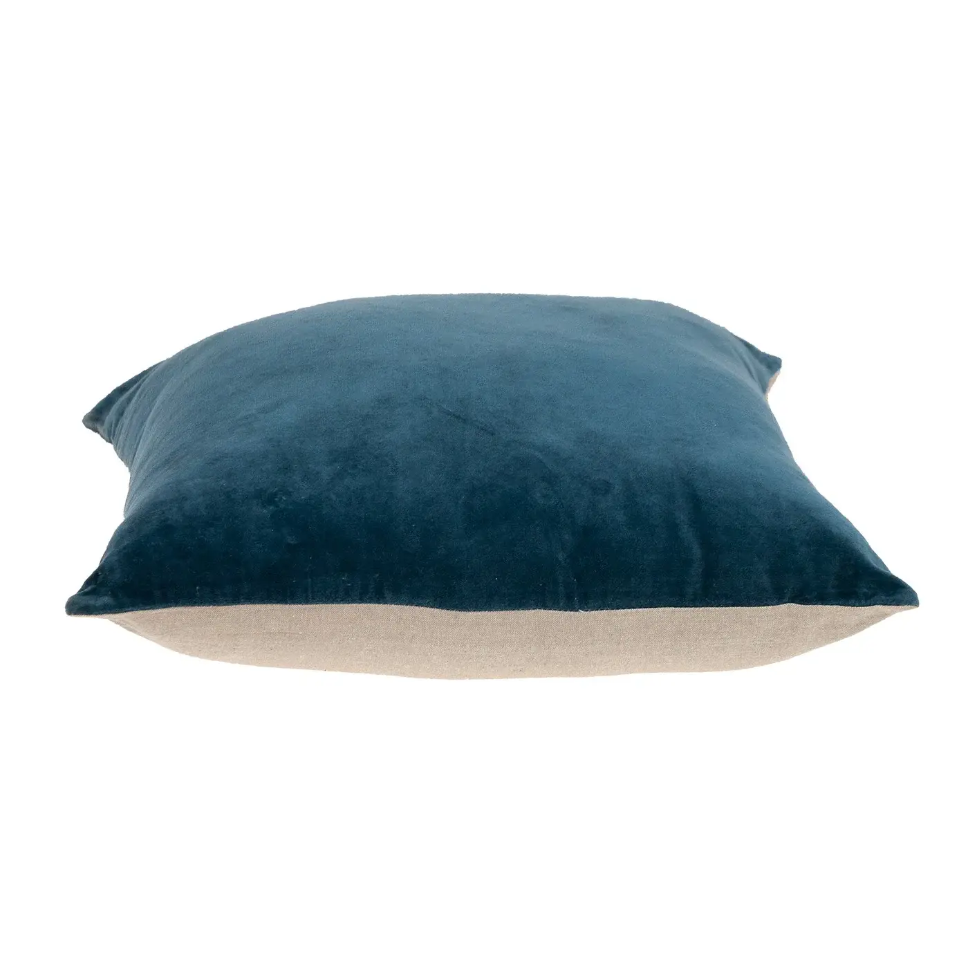 Aqua Teal Two Tone Throw Pillow - Image 4