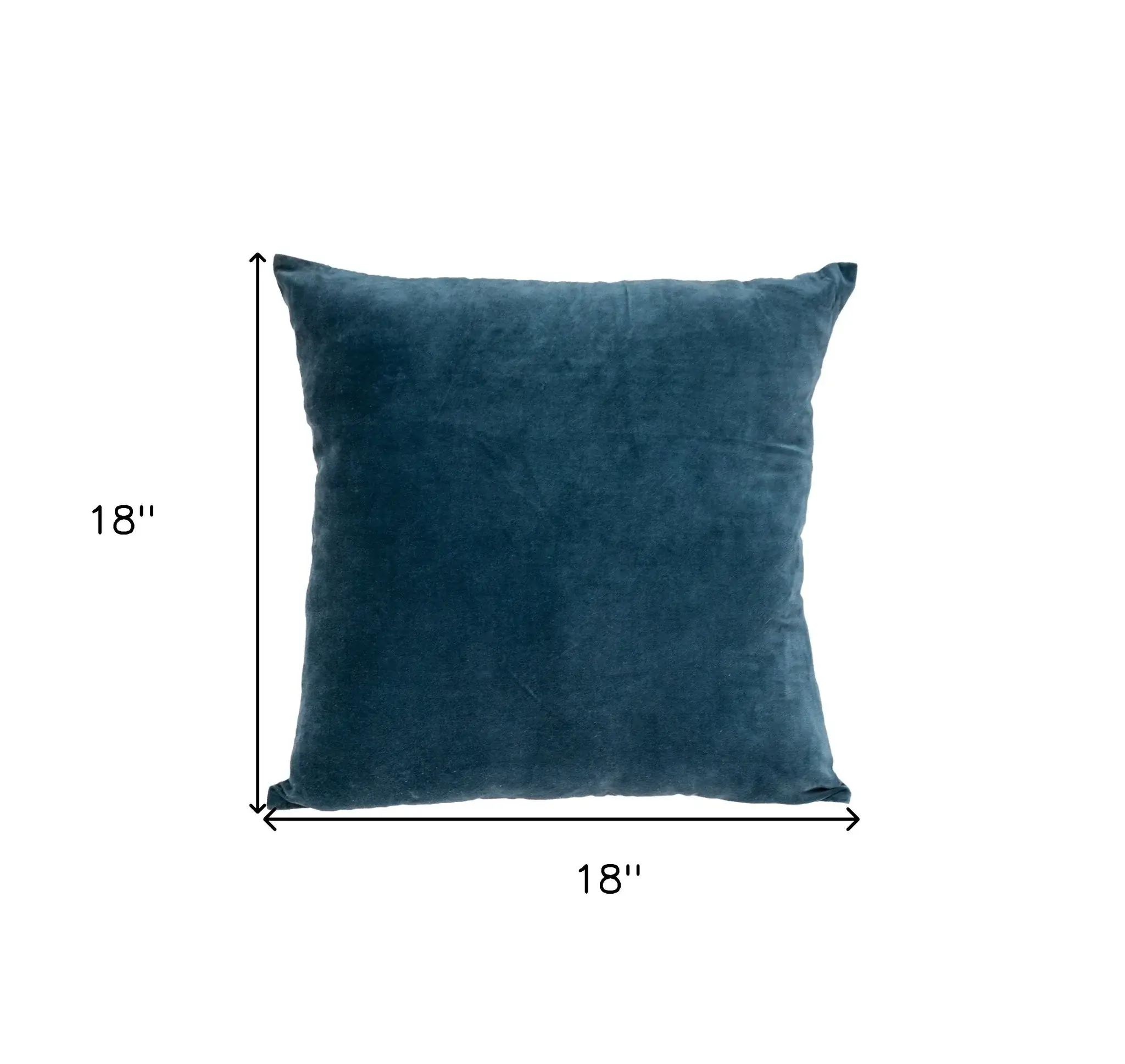 Aqua Teal Two Tone Throw Pillow - Image 9