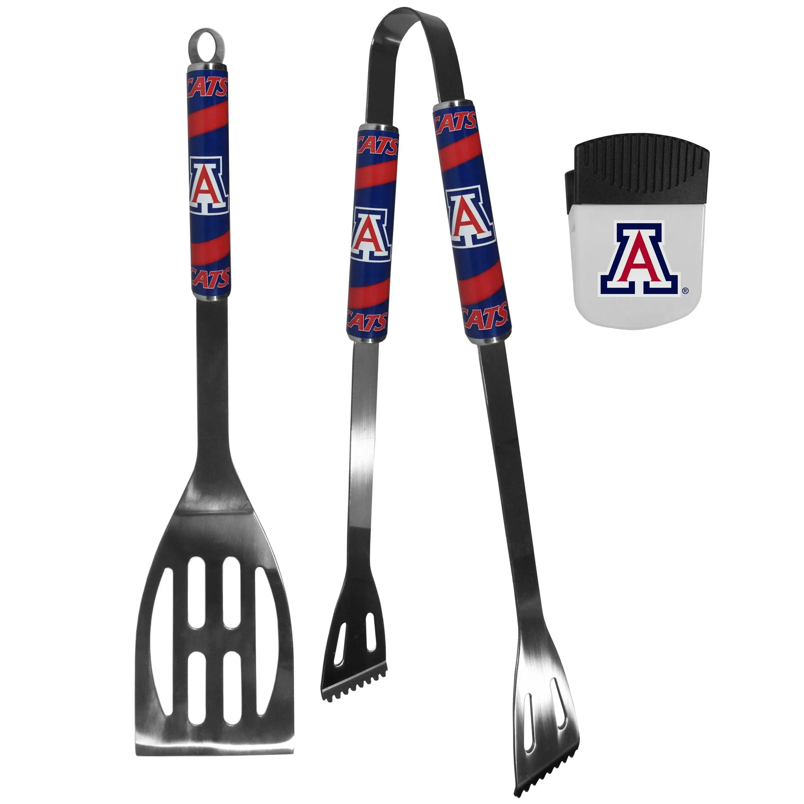 Arizona Wildcats 2 pc BBQ Set and Chip Clip
