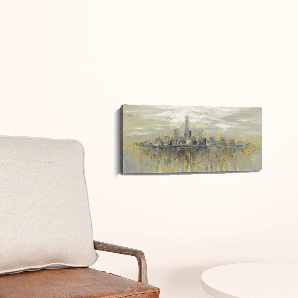 Artistic Manhattan City Skyline Unframed Print Wall Art - Image 3