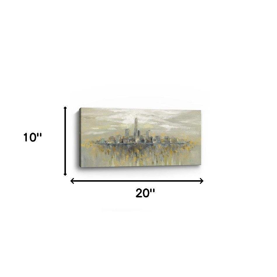 Artistic Manhattan City Skyline Unframed Print Wall Art - Image 5