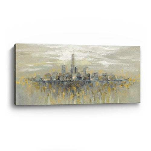 Artistic Manhattan City Skyline Unframed Print Wall Art - Image 4