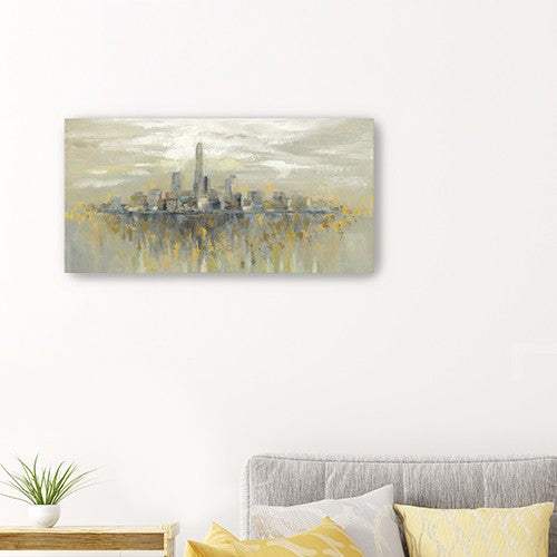 Artistic Manhattan City Skyline Unframed Print Wall Art - Image 7