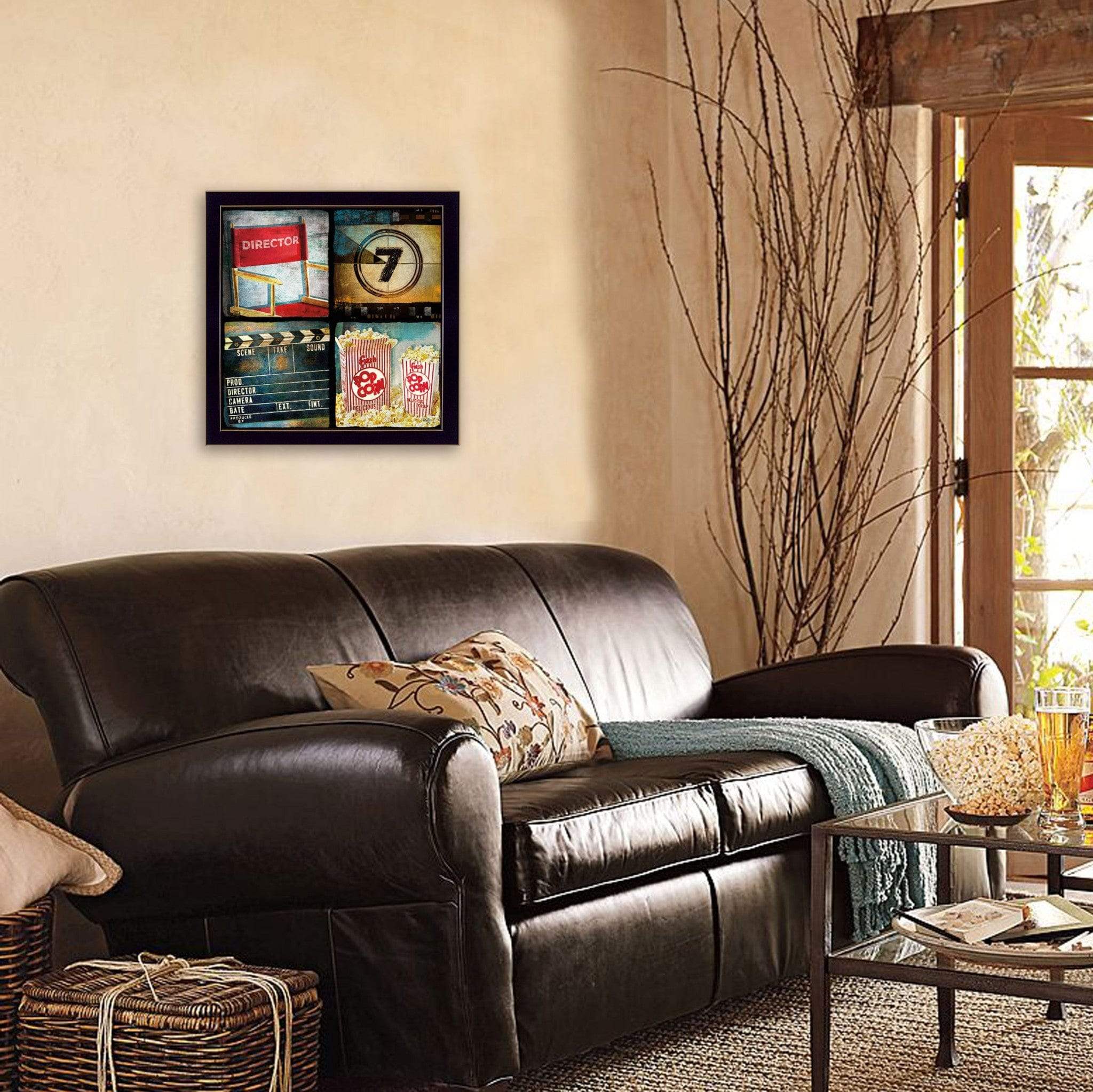 At The Movies 2 Black Framed Print Wall Art - Image 6