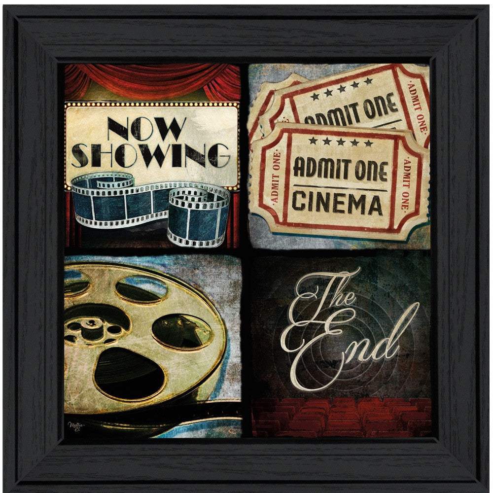 At the Movies I 2 Black Framed Print Wall Art - Image 3
