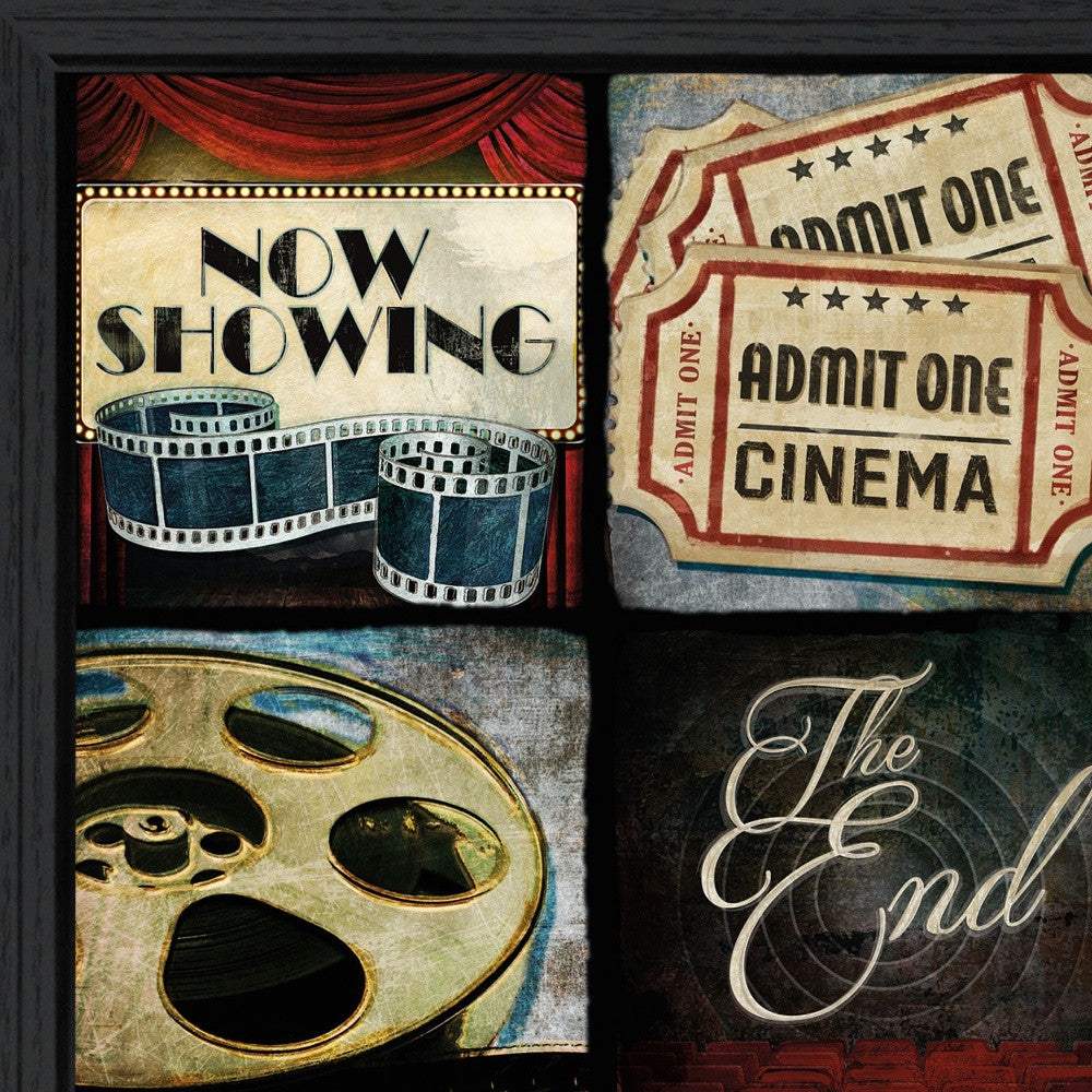 At the Movies I 2 Black Framed Print Wall Art - Image 5