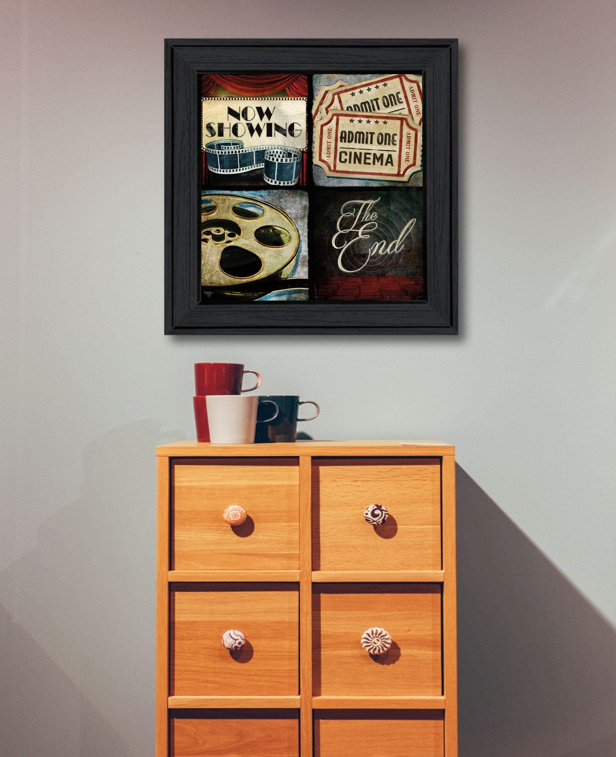 At the Movies I 2 Black Framed Print Wall Art - Image 6