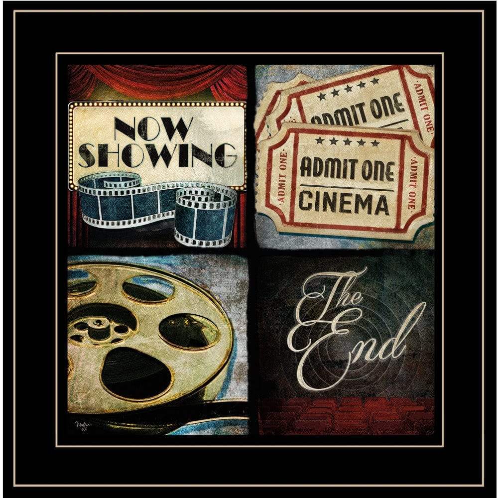At The Movies I 3 Black Framed Print Wall Art - Image 5