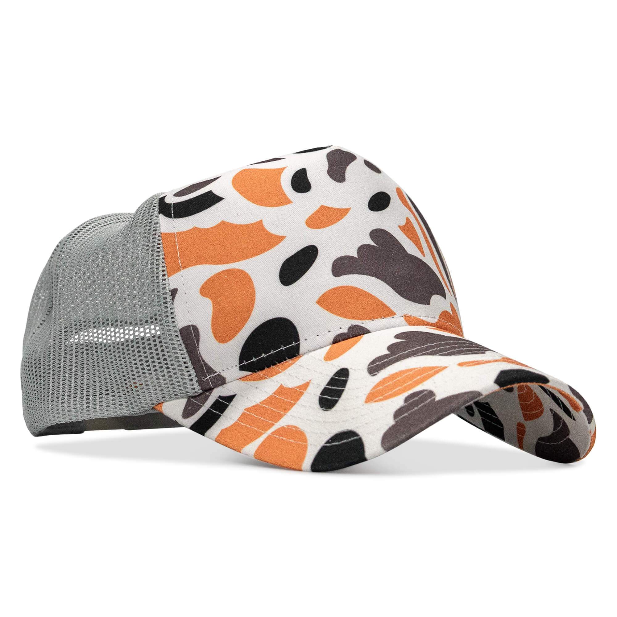 Authentic Five Panel Mesh Snapback Hat - Image 2