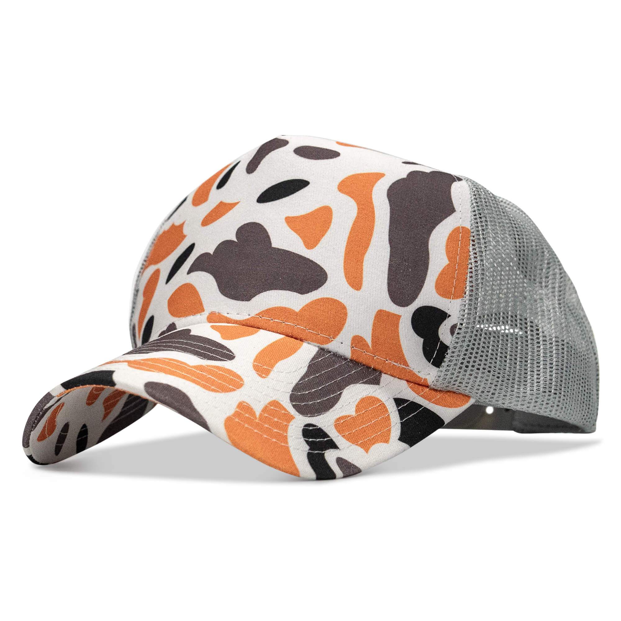 Authentic Five Panel Mesh Snapback Hat - Image 3