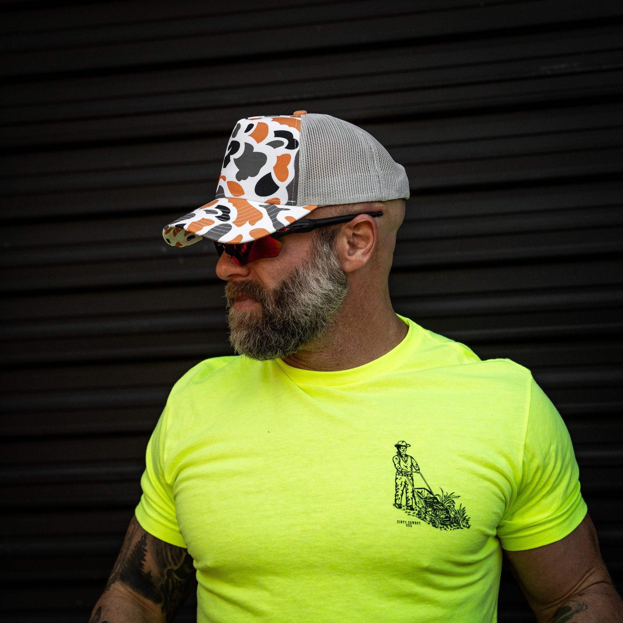 Authentic Five Panel Mesh Snapback Hat - Image 7
