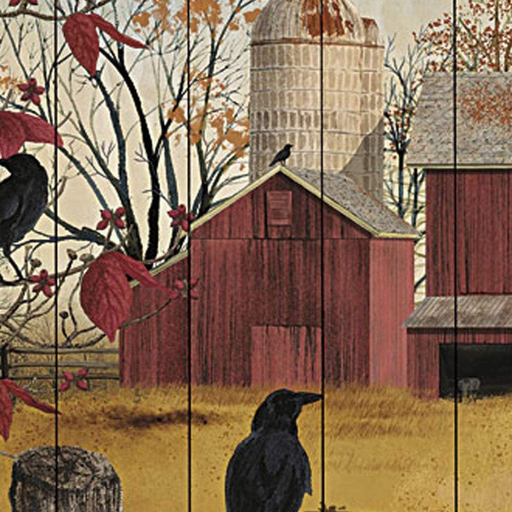 Autumn Gold Unframed Print Wall Art - Image 3