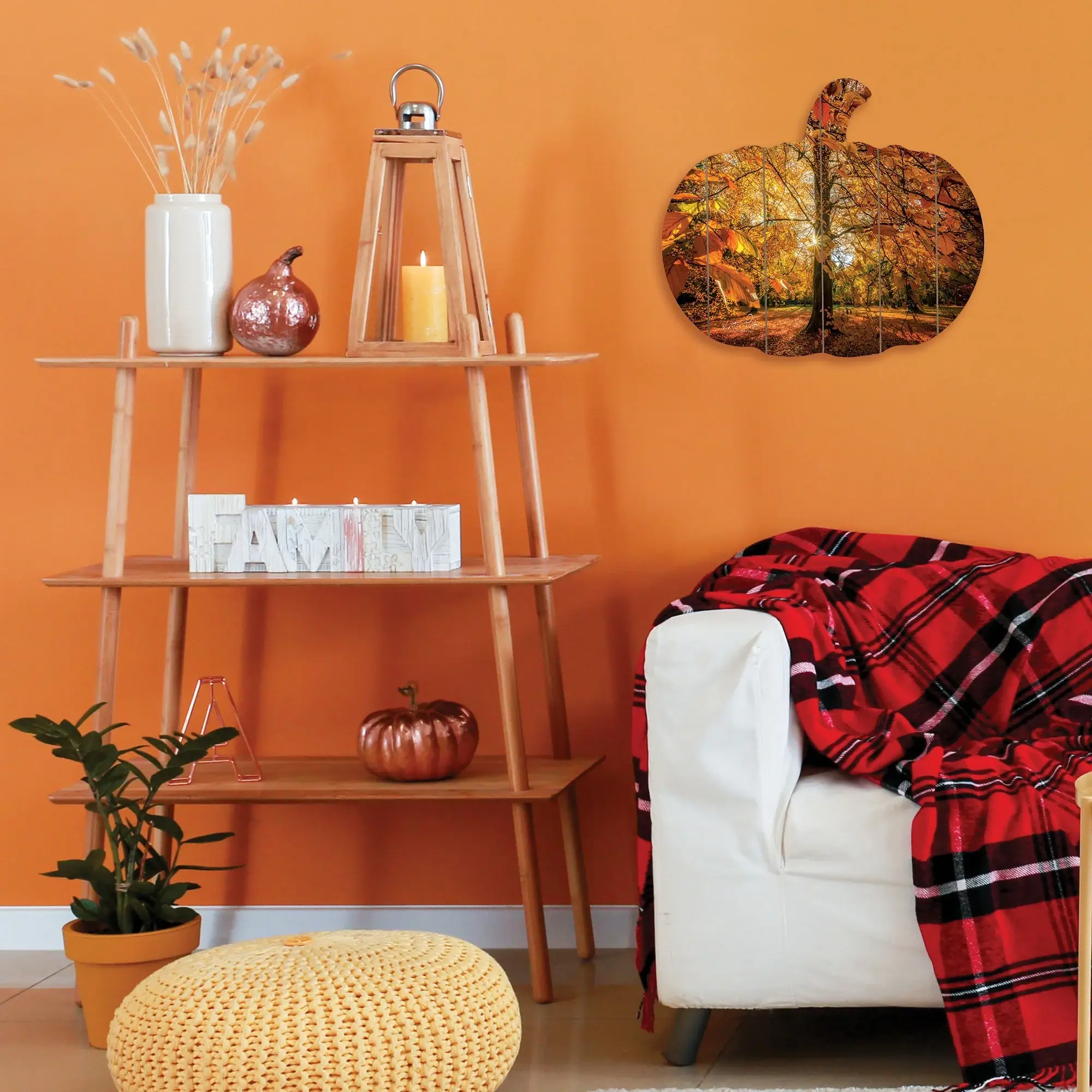 Autumn Leaves Unframed Print Wall Art - Image 4