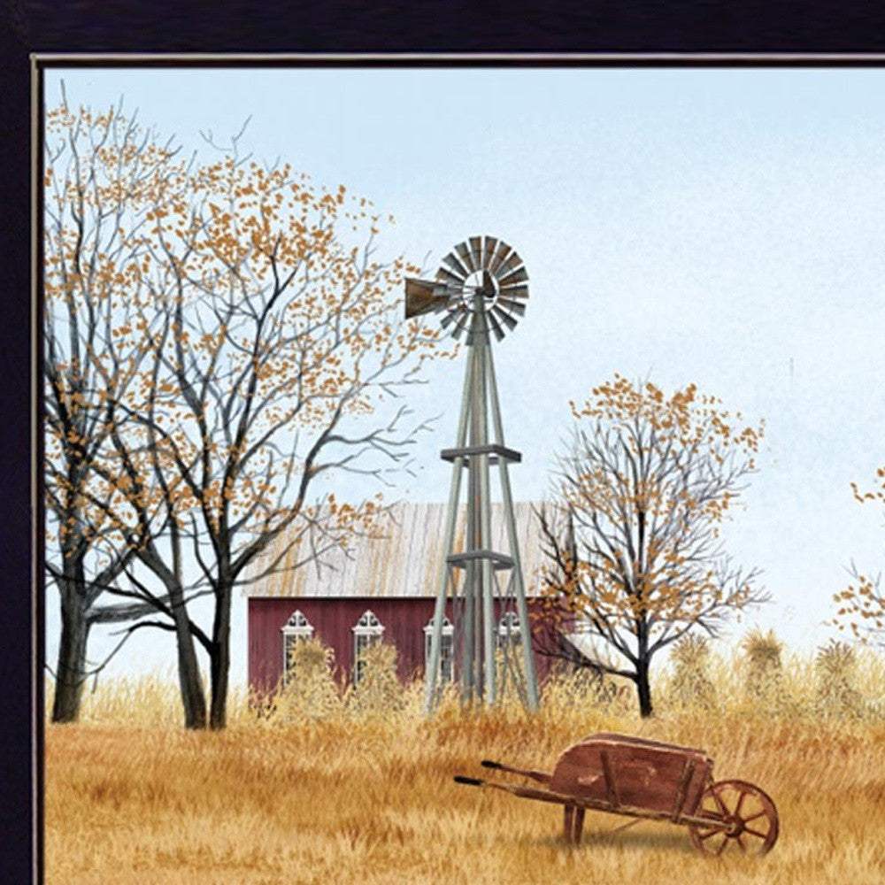 Autumn on the Farm Black Framed Print Wall Art - Image 6