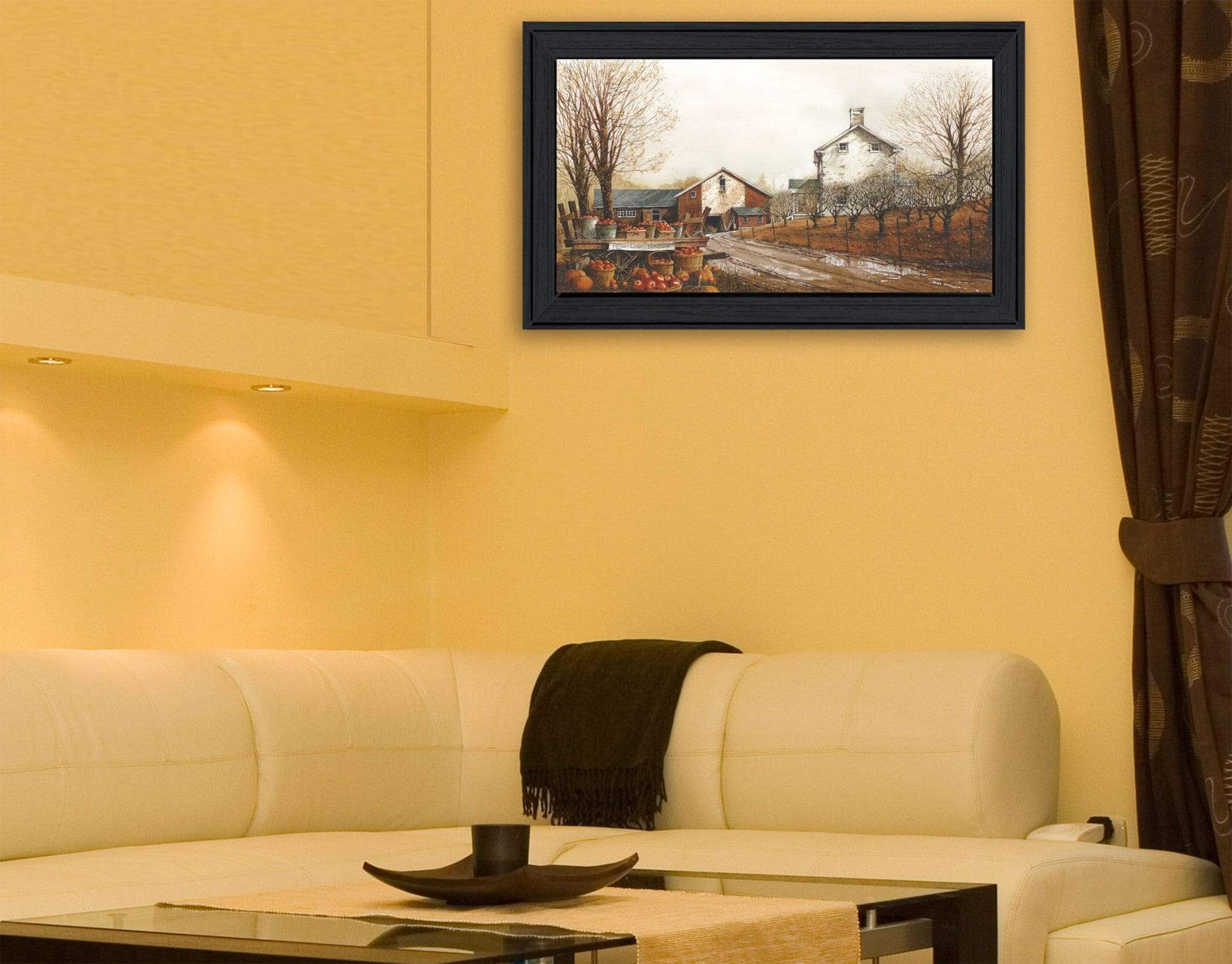 Autumns Bounty Black Framed Print Wall Art - Image 5