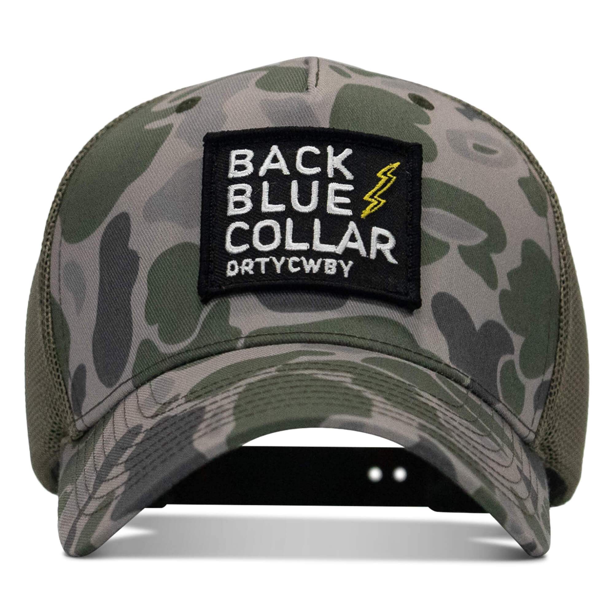 Back Blue Collar Patch SnapBack - Image 12