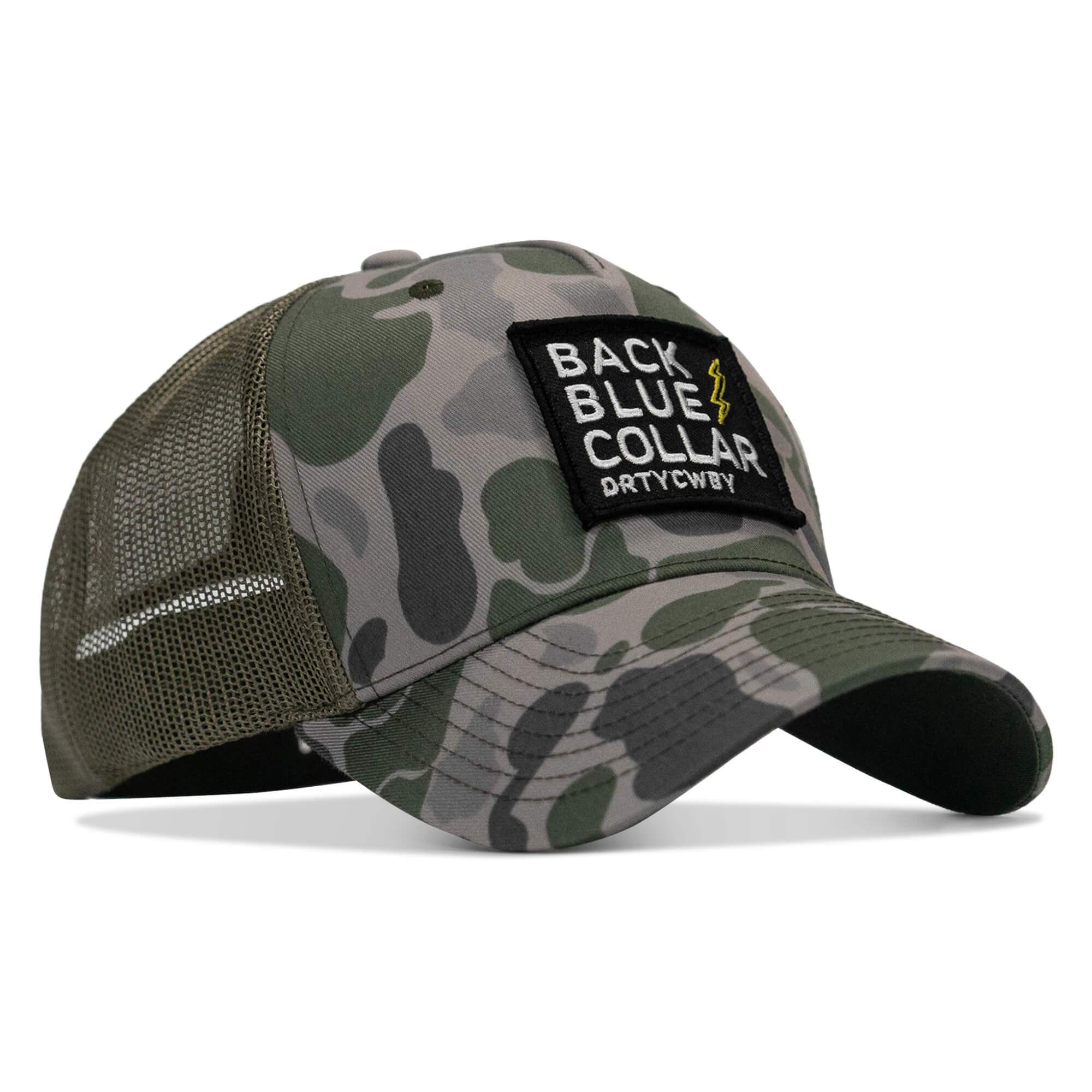 Back Blue Collar Patch SnapBack - Image 13