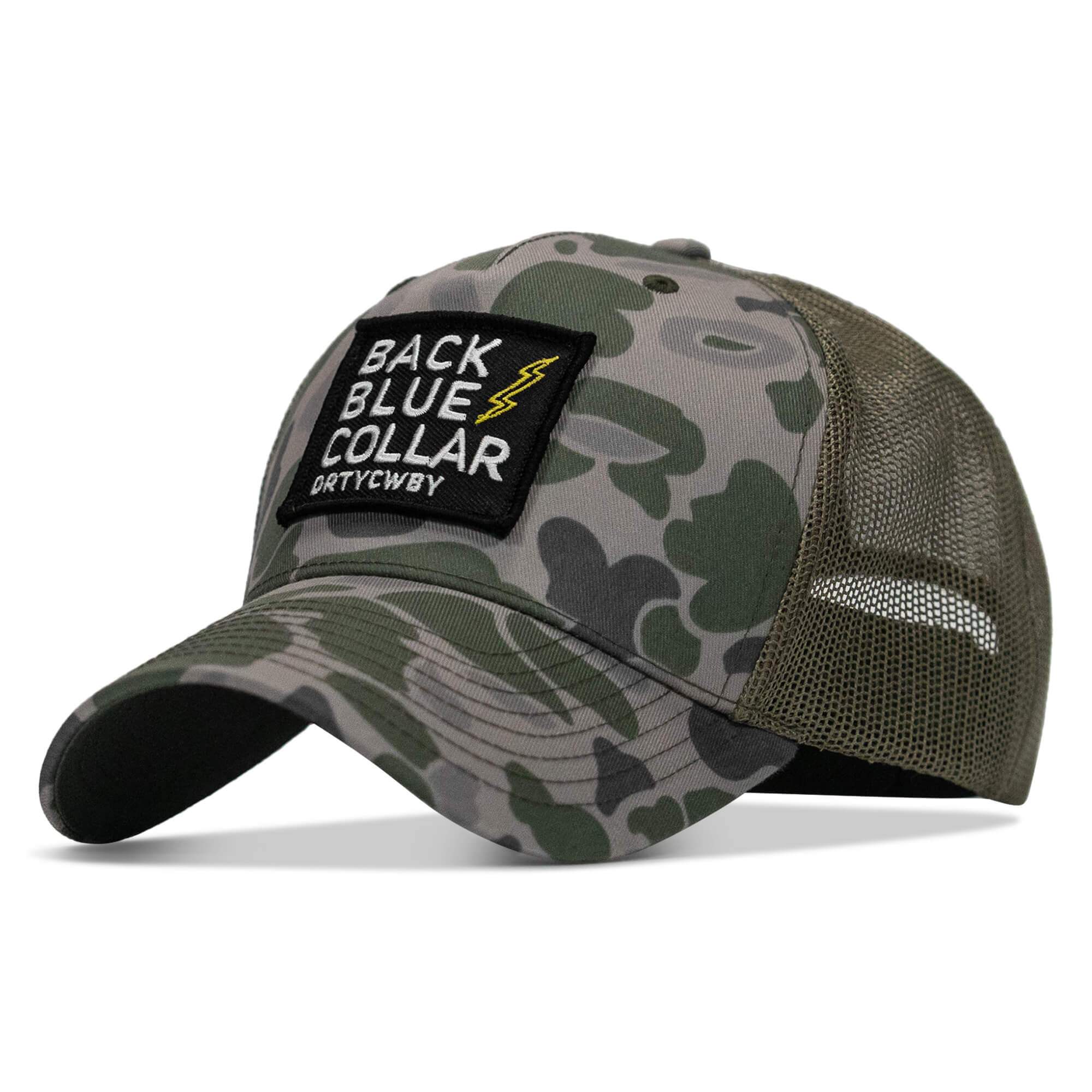 Back Blue Collar Patch SnapBack - Image 14