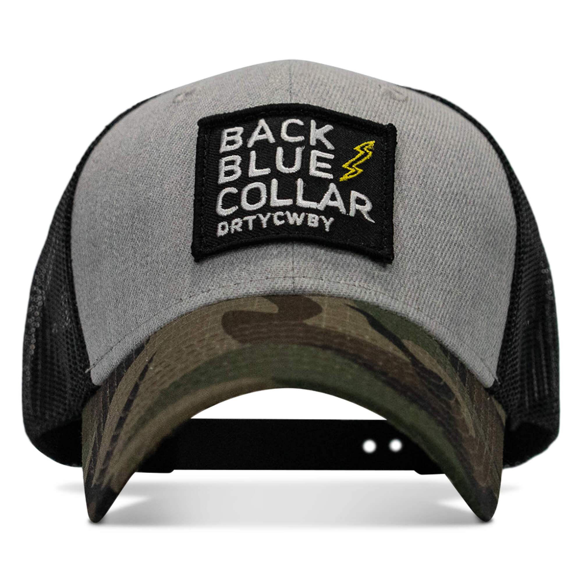 Back Blue Collar Patch SnapBack - Image 5