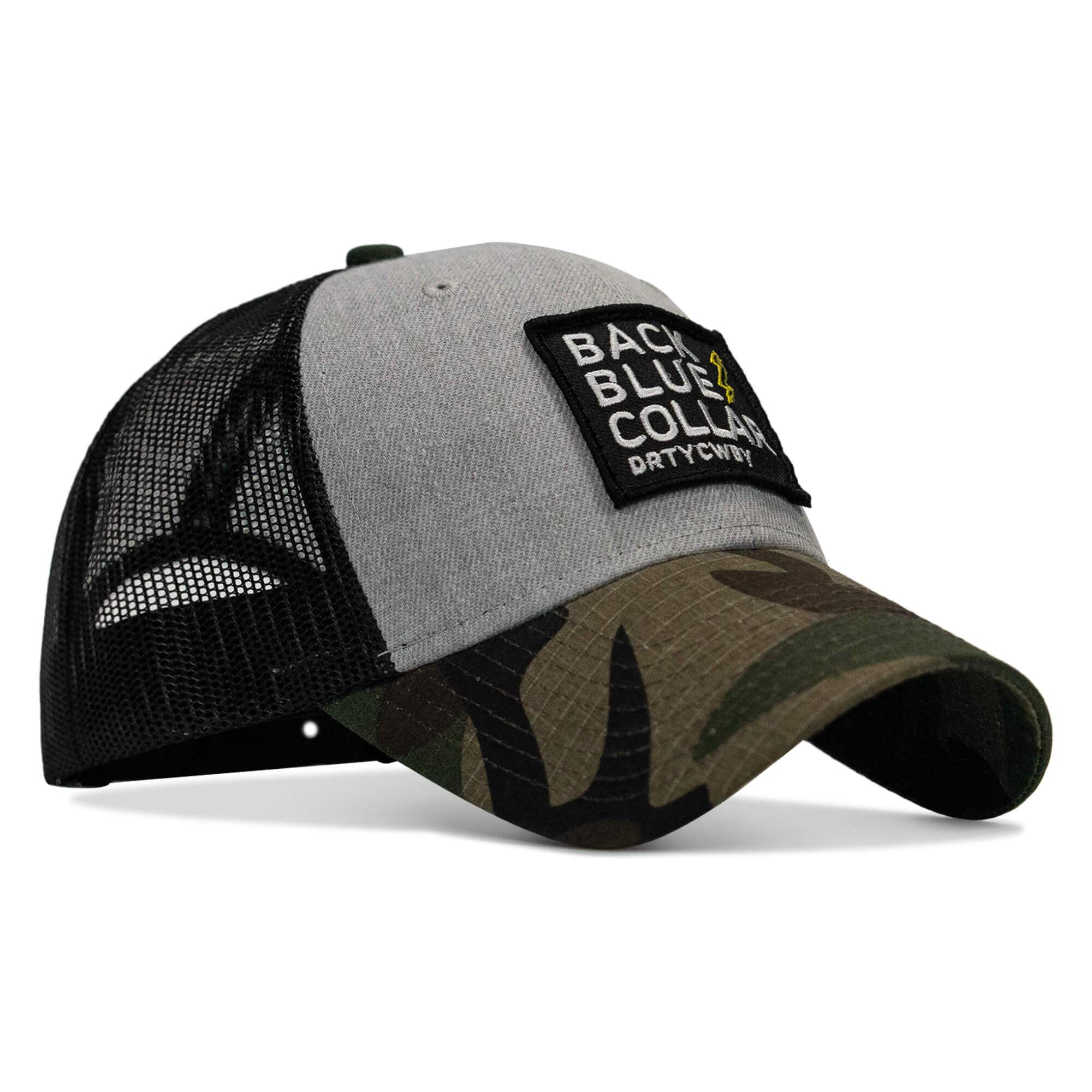 Back Blue Collar Patch SnapBack - Image 7