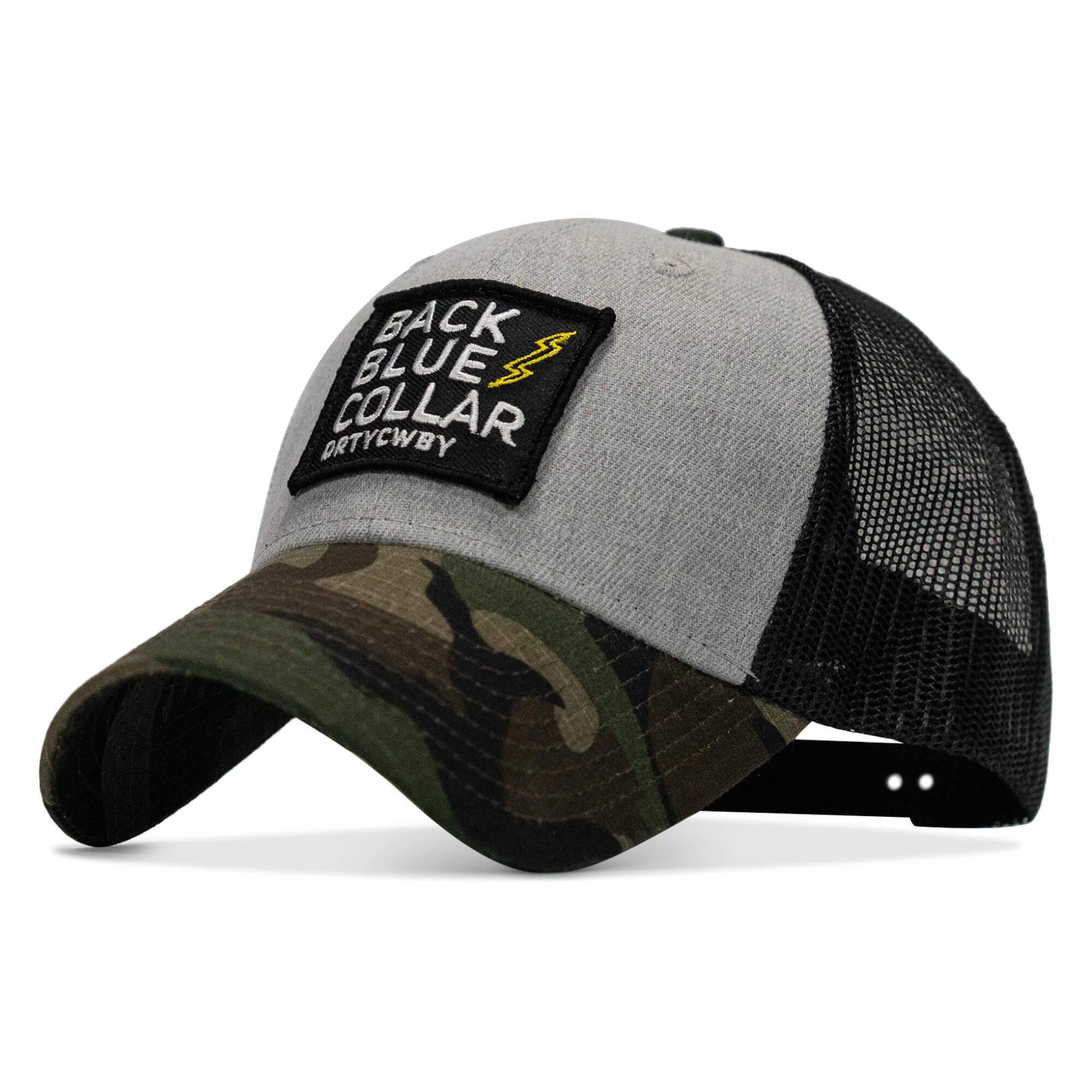 Back Blue Collar Patch SnapBack - Image 8