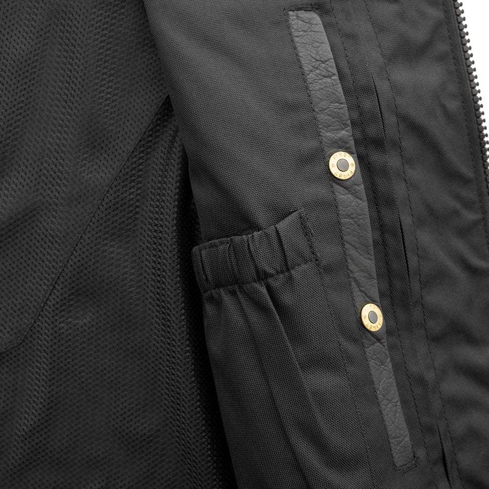 Badlands Men's Motorcycle Leather Vest - Image 4