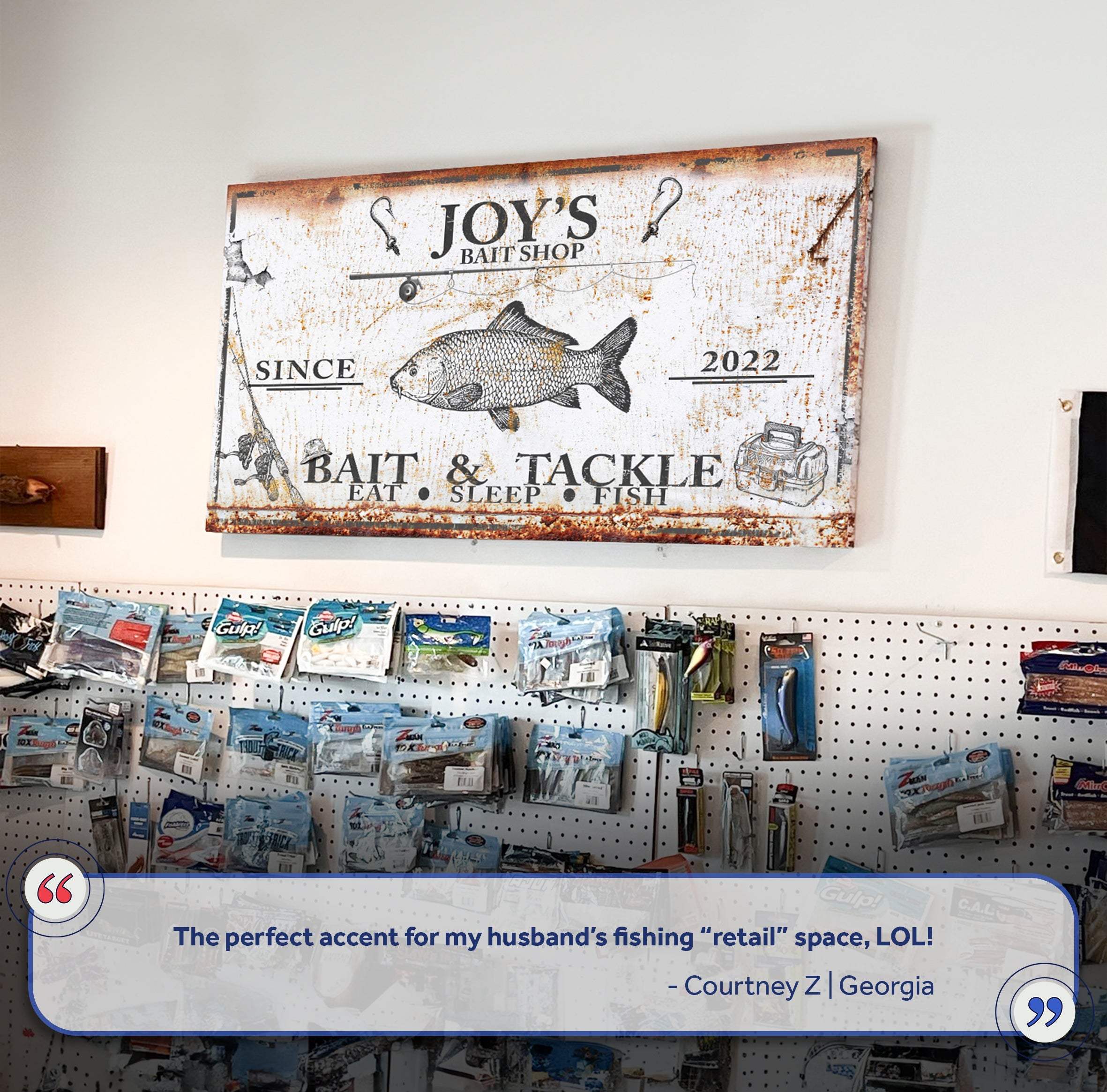 Bait and Tackle Sign III - Image 8