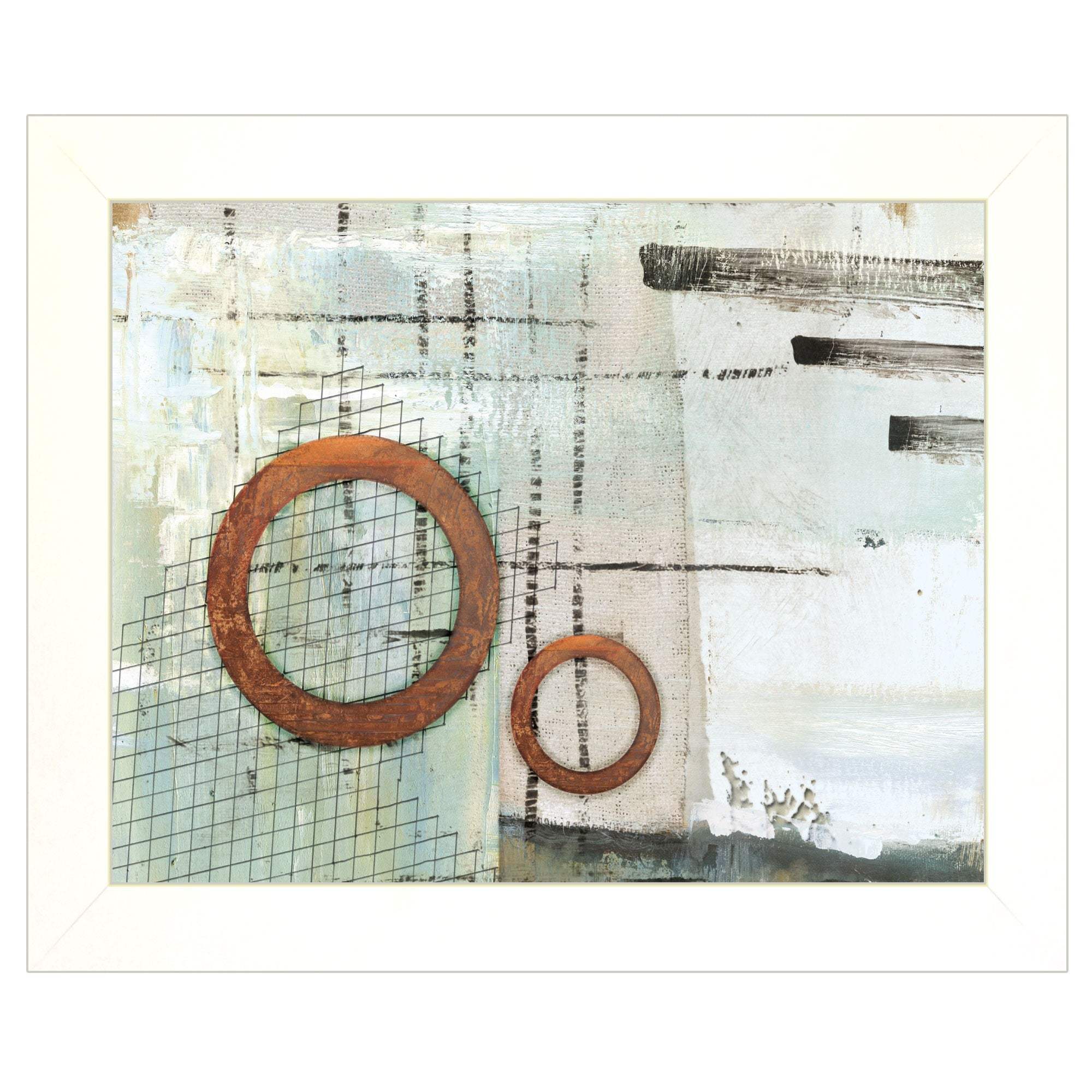 Balance this I 1 White Framed Print Wall Art - Image 2