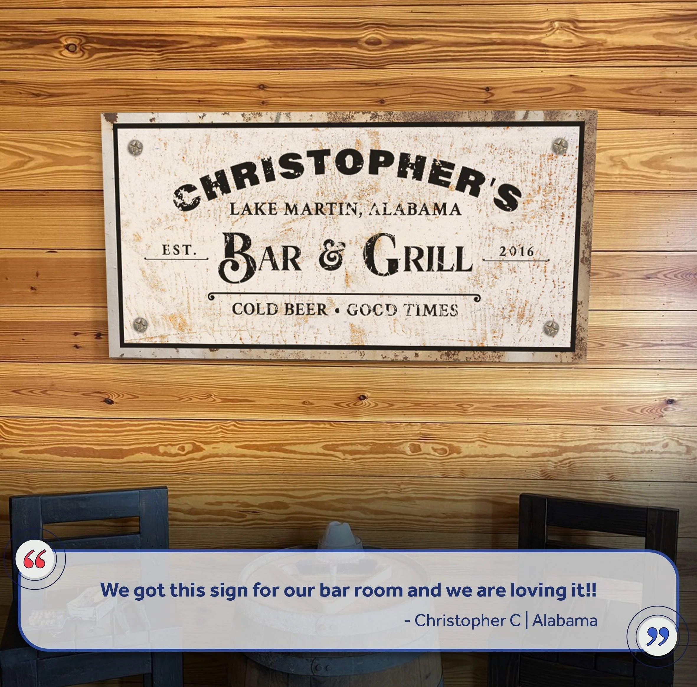 Bar and Grill Sign VIII - Image 8