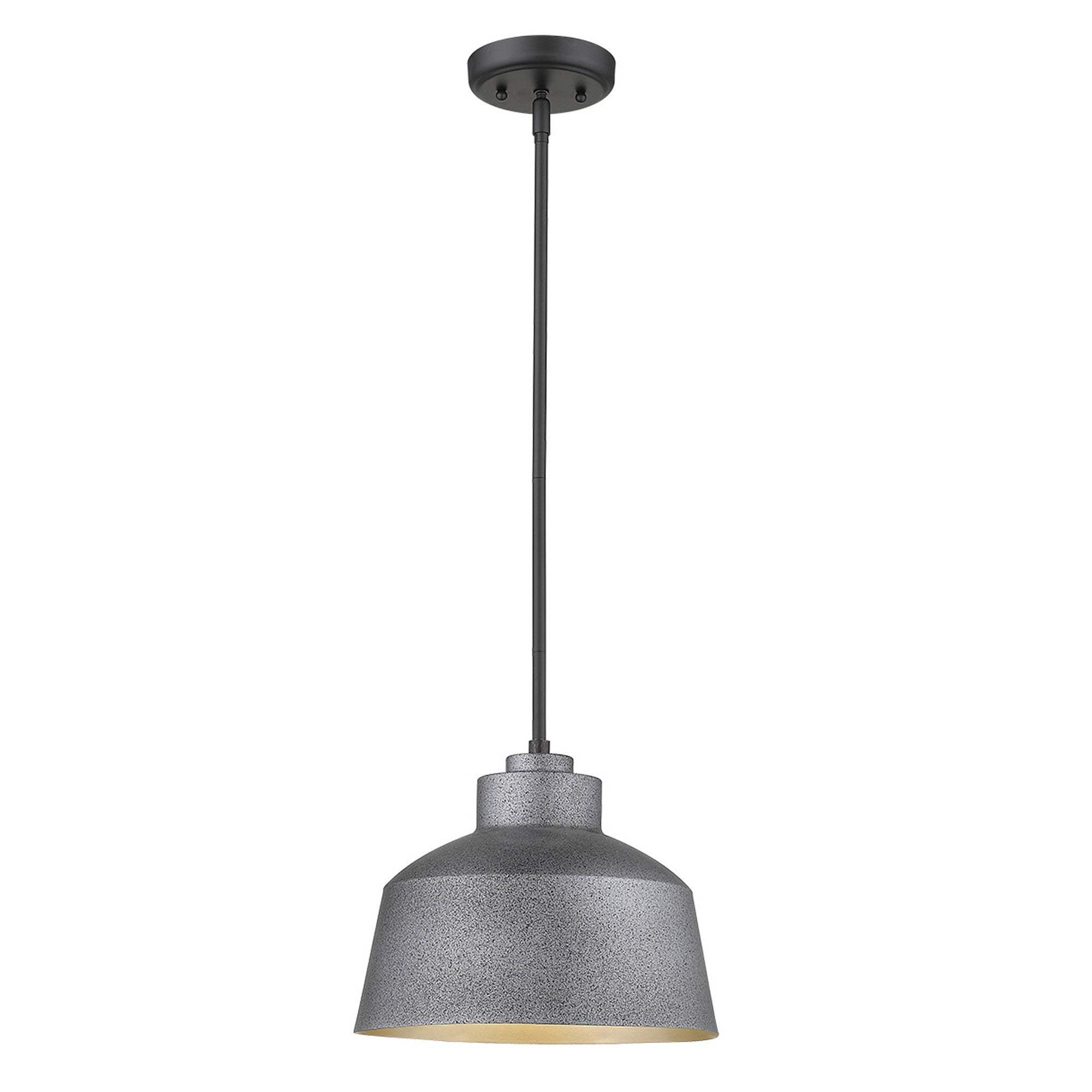 Barnes 1-Light Gray Convertible Pendant - Image 3