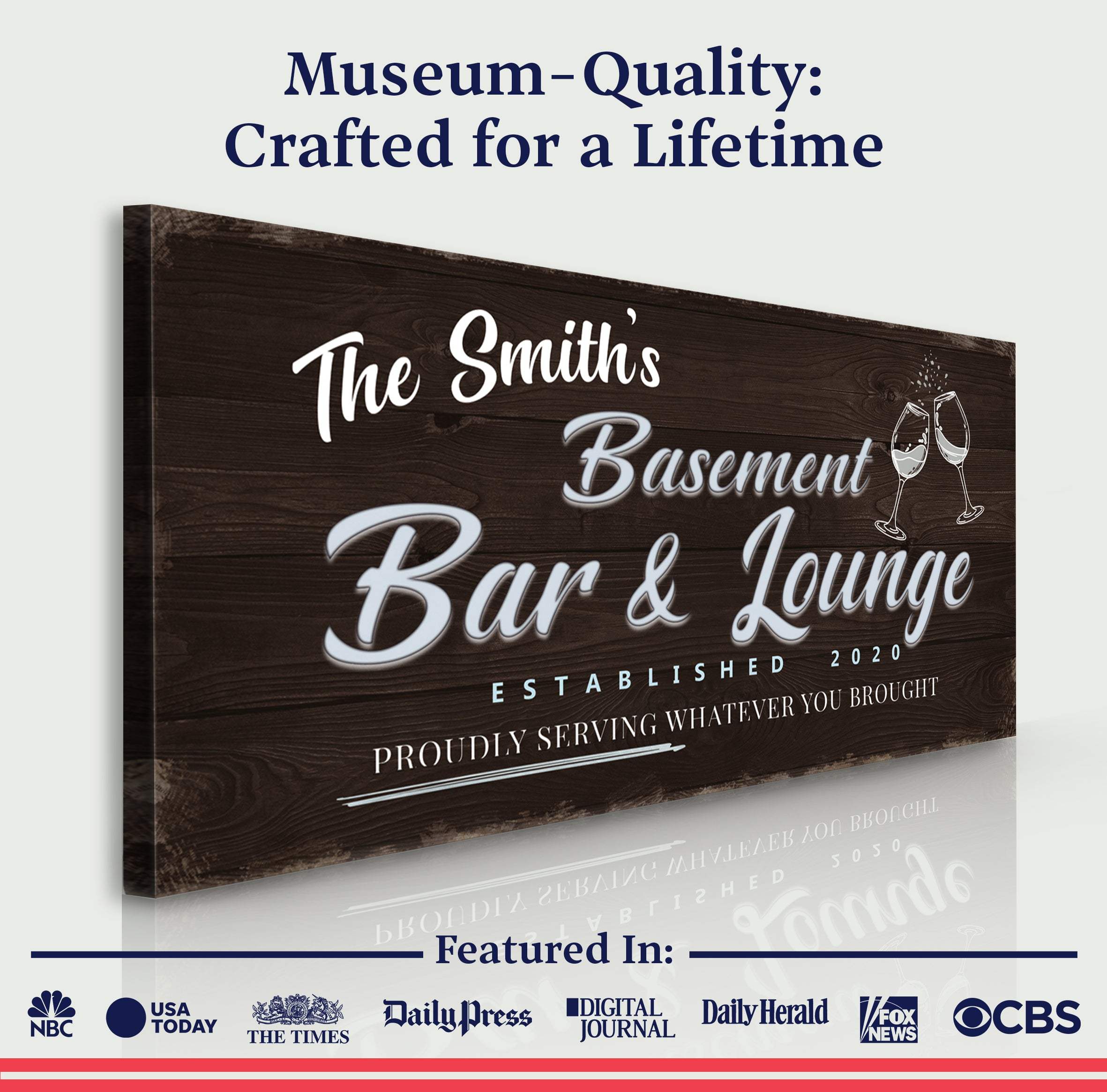 Basement Bar And Lounge Sign IV - Image 3