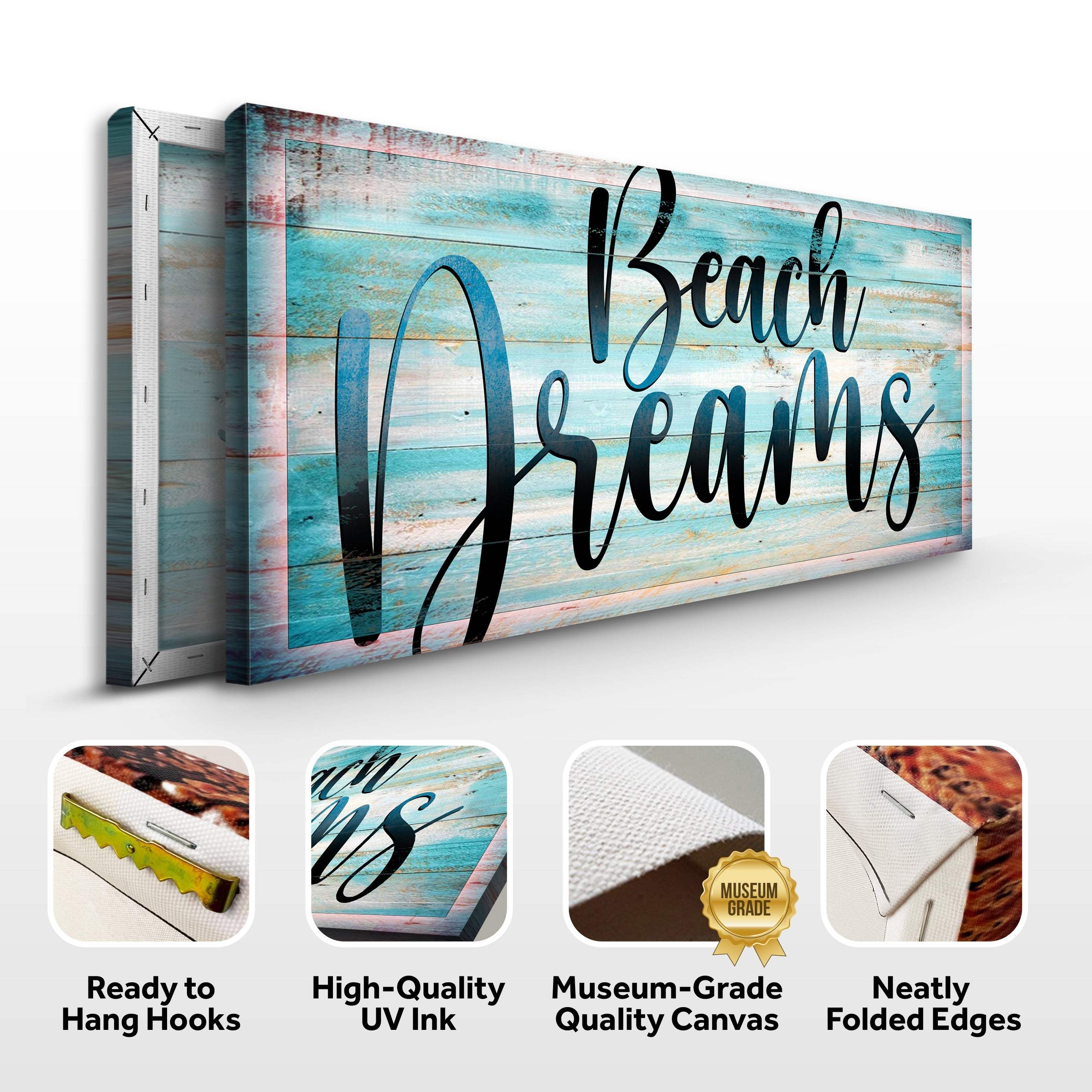 Beach Dreams Sign II - Image 5