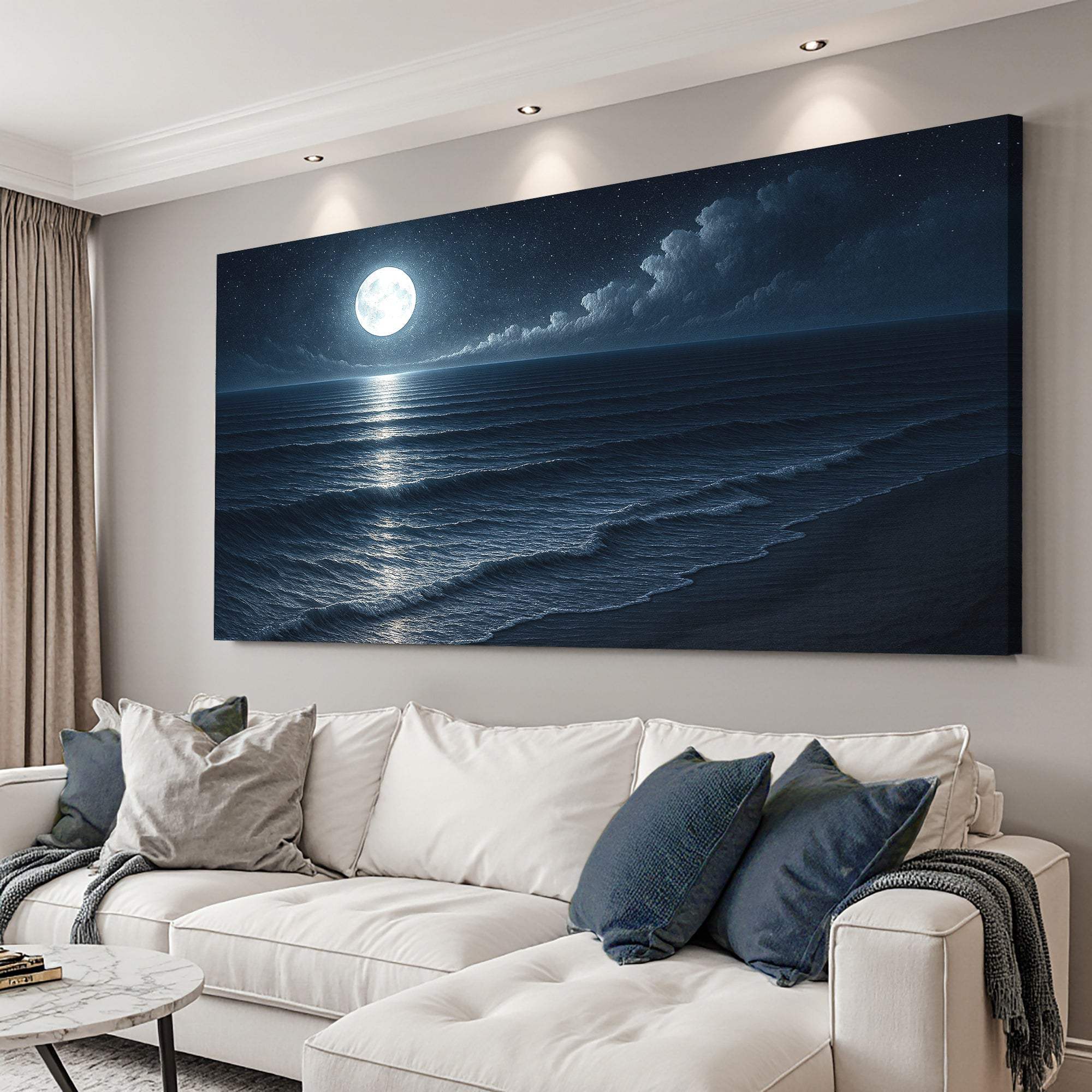 Beach Shoreline Coastal Wall Art - Image 4