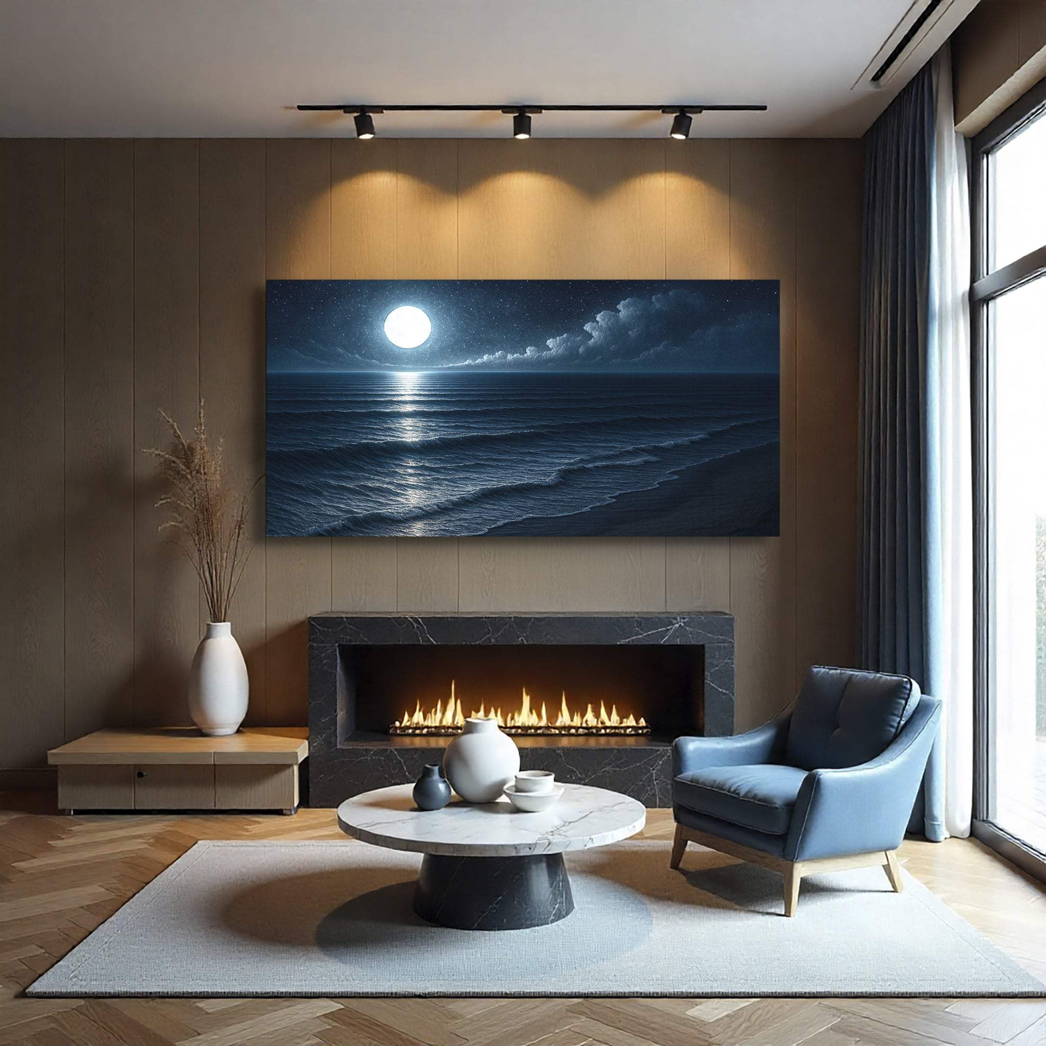 Beach Shoreline Coastal Wall Art - Image 5