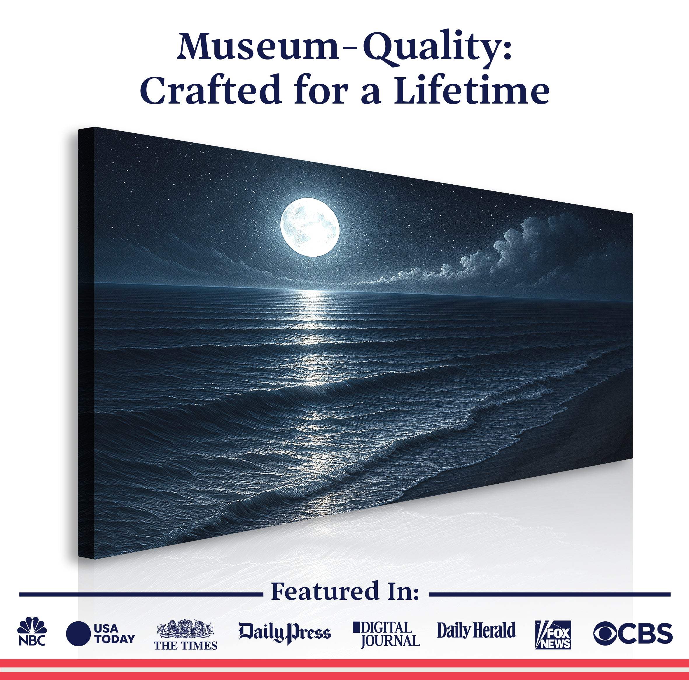 Beach Shoreline Coastal Wall Art - Image 6