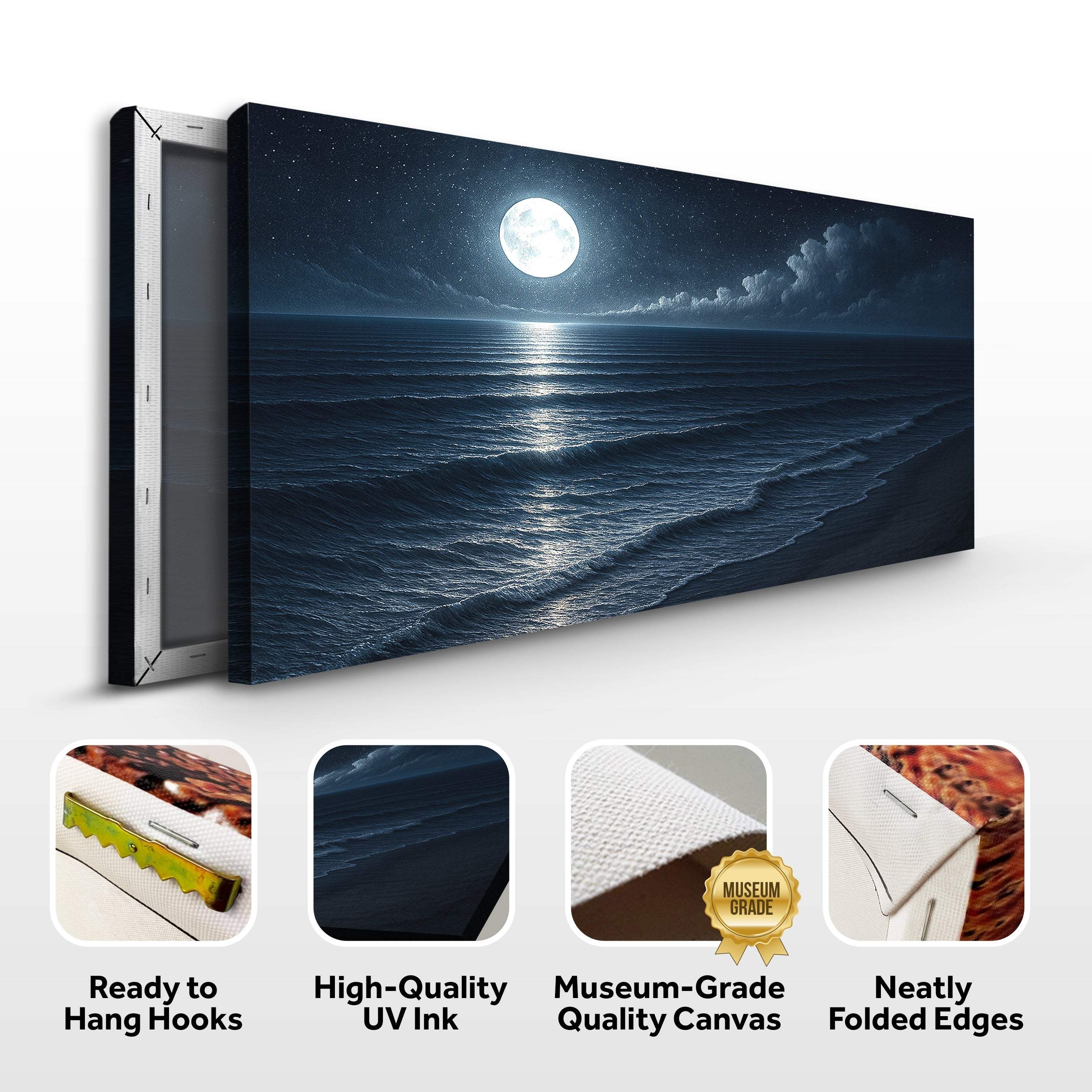 Beach Shoreline Coastal Wall Art - Image 8