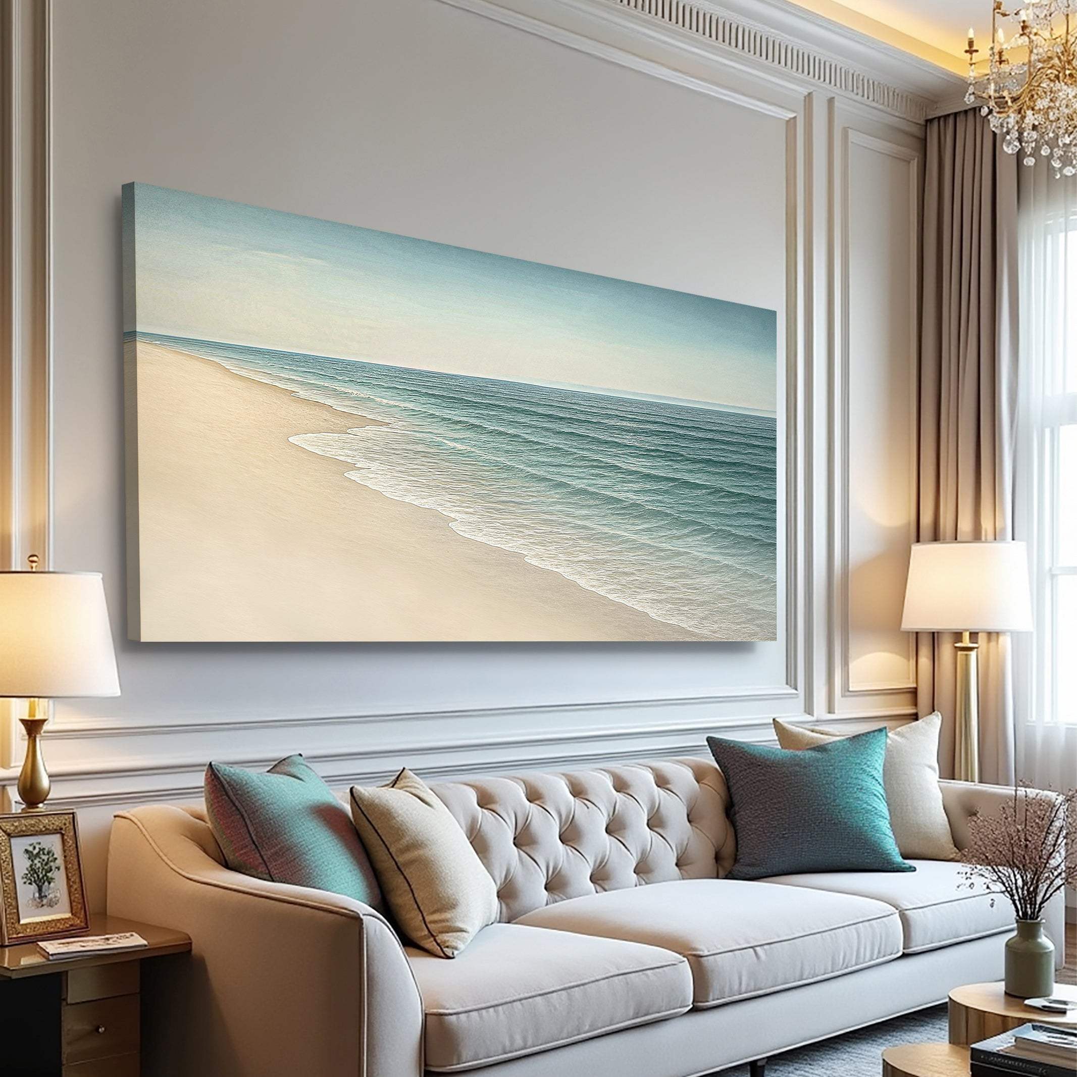 Beach Shoreline Coastal Wall Art II - Image 3