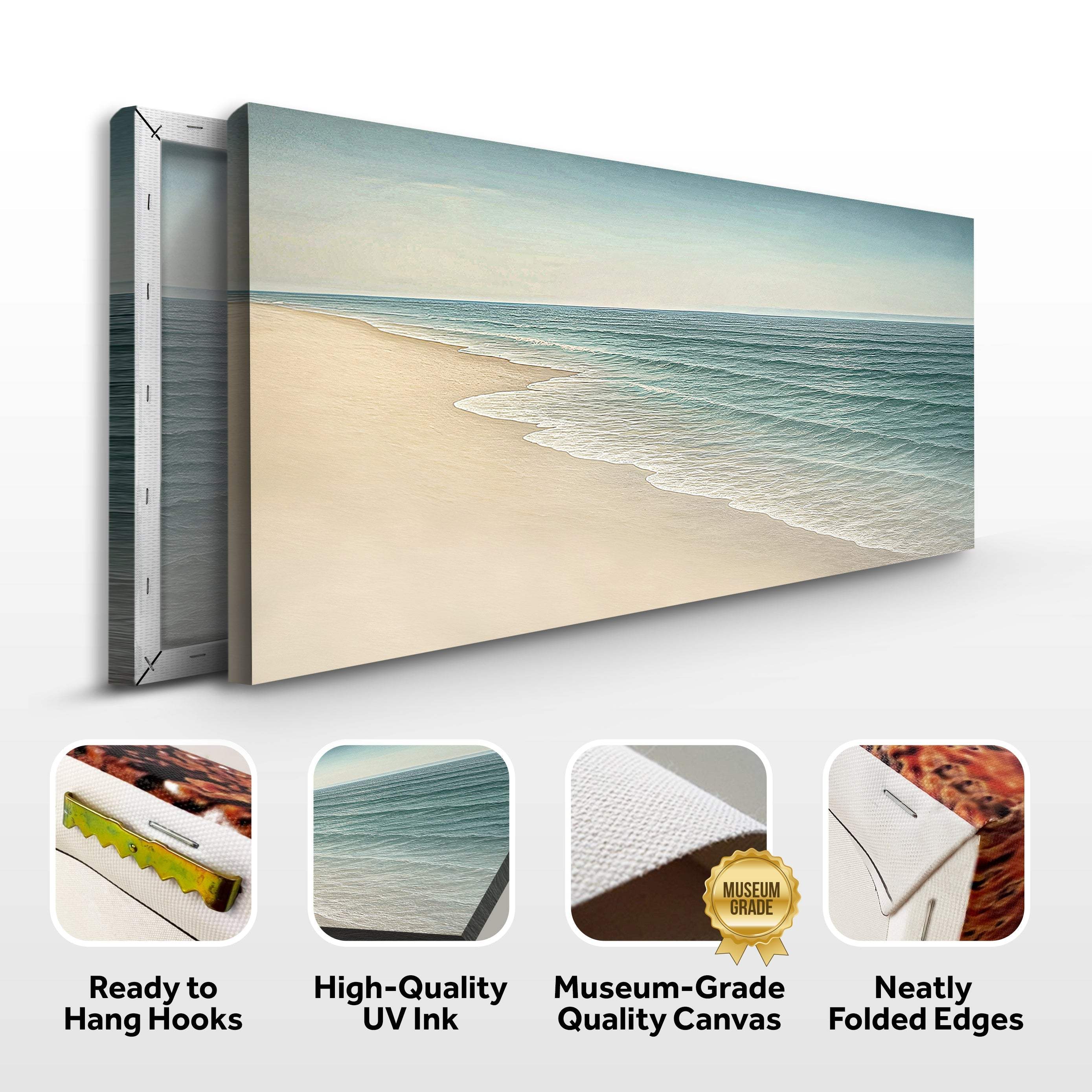 Beach Shoreline Coastal Wall Art II - Image 8