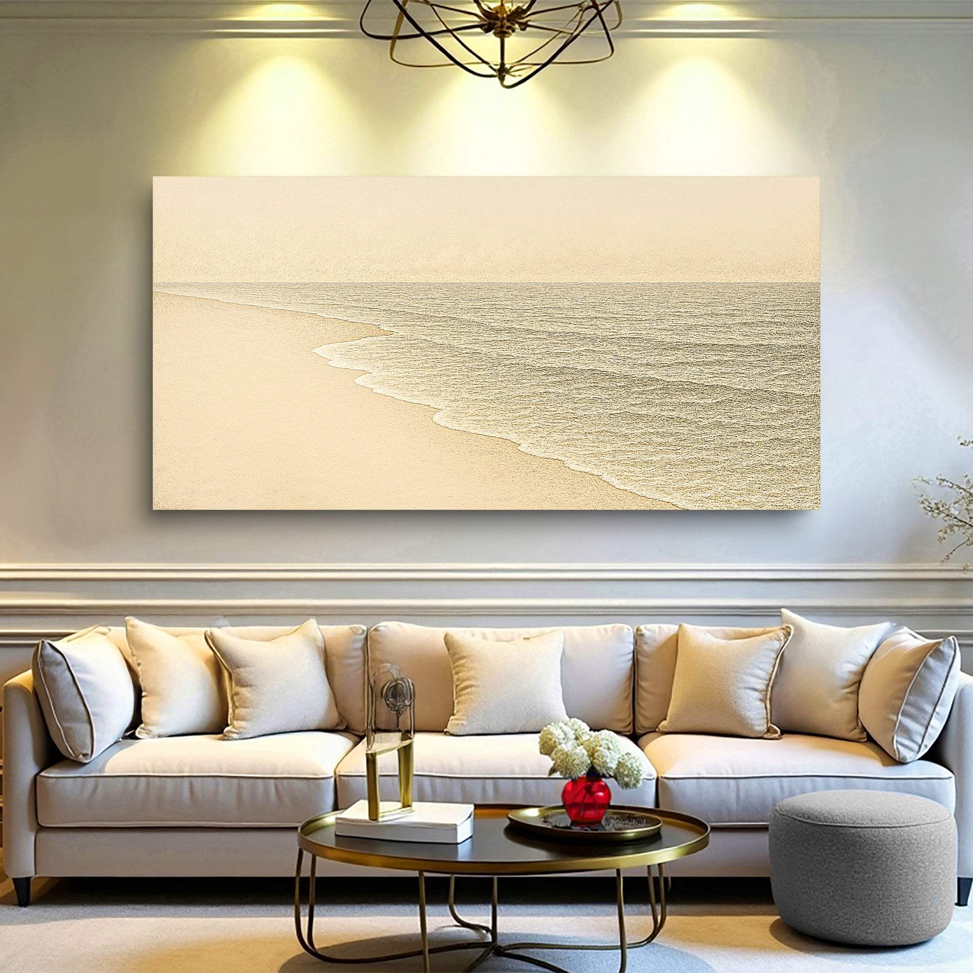 Beach Shoreline Coastal Wall Art III - Image 5