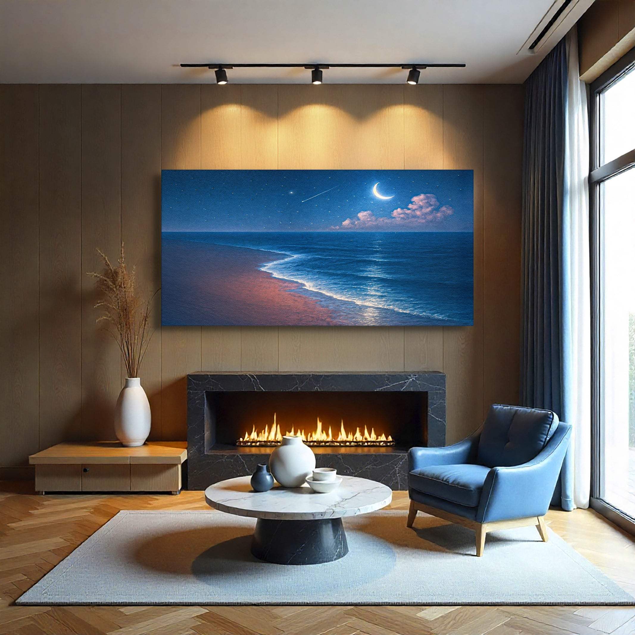 Beach Shoreline Coastal Wall Art V - Image 3