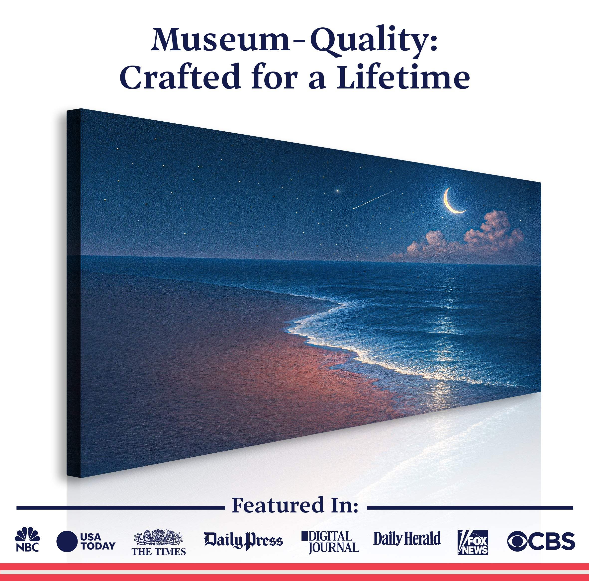 Beach Shoreline Coastal Wall Art V - Image 6