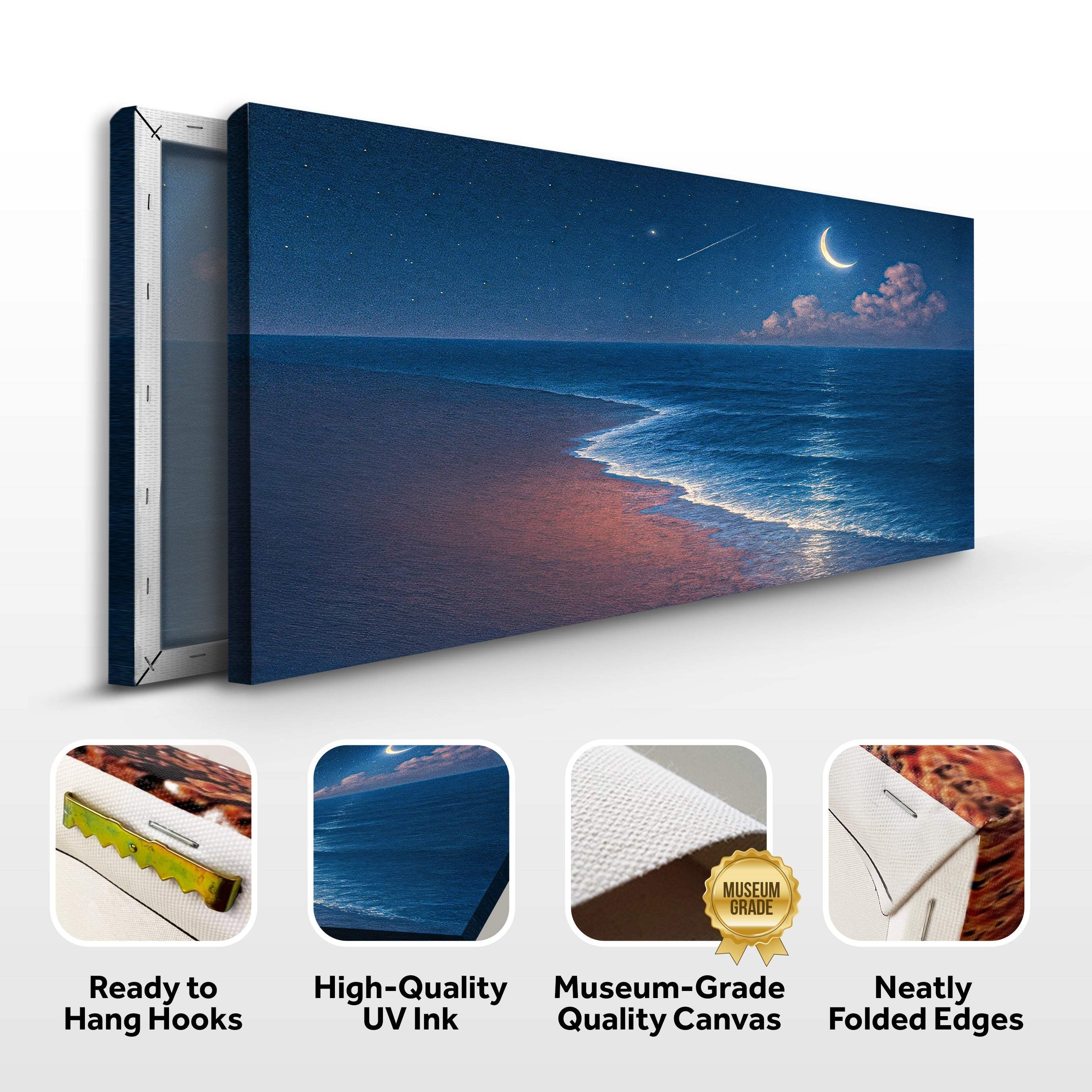 Beach Shoreline Coastal Wall Art V - Image 8
