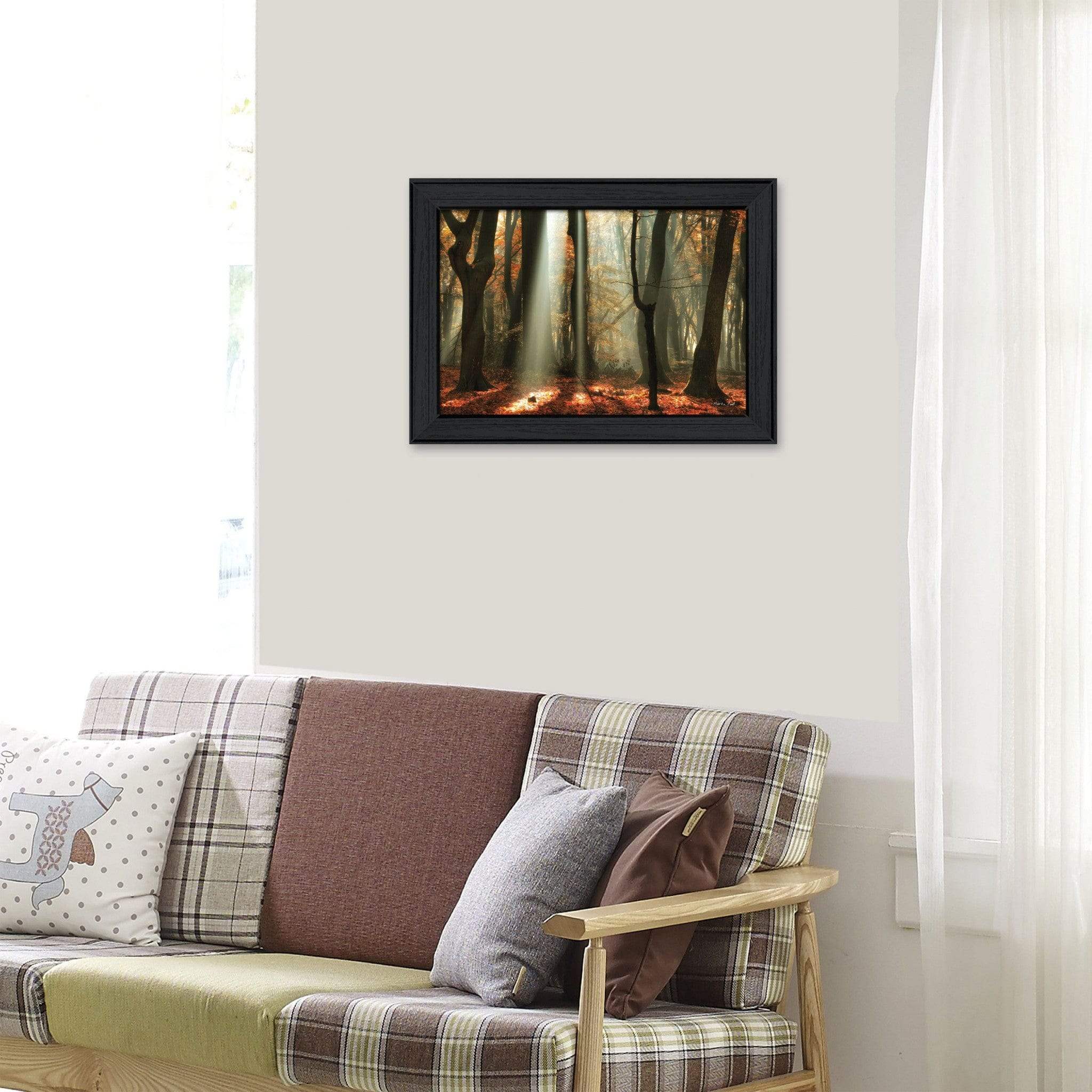 Beam Me Up Black Framed Print Wall Art - Image 5