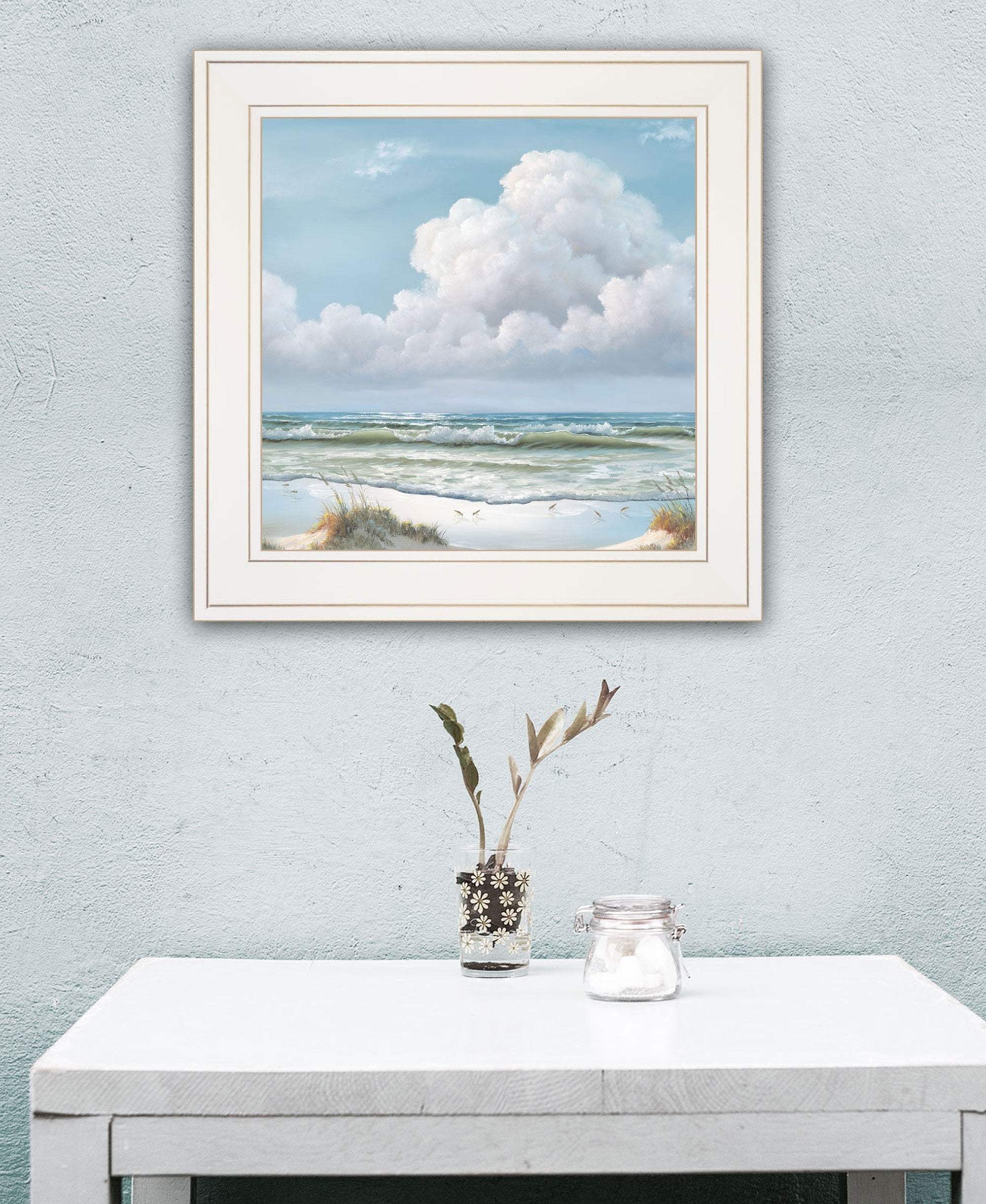 Beautiful Day II White Framed Print Wall Art - Image 4