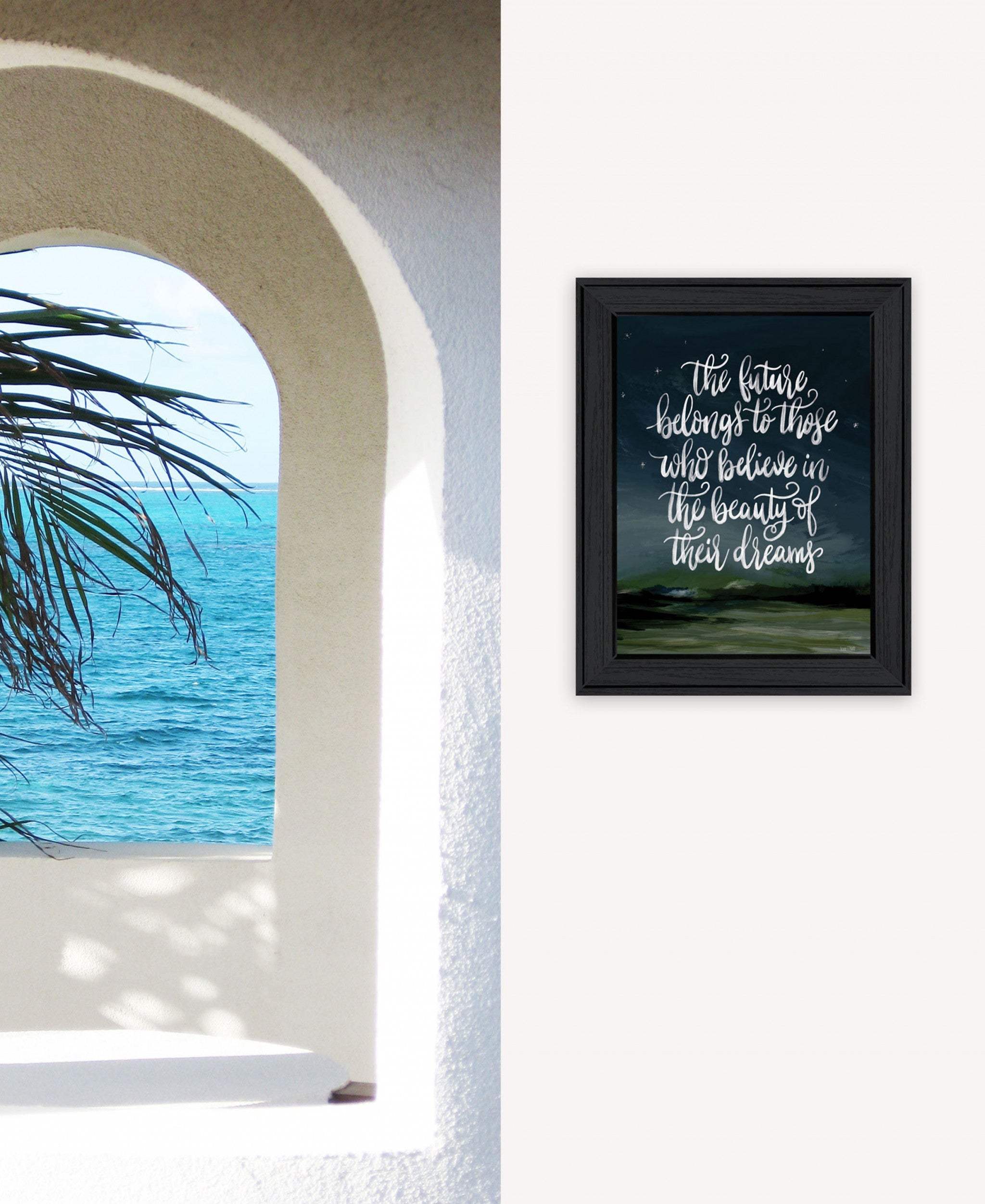 Beauty of Your Dreams 2 Black Framed Print Wall Art - Image 3