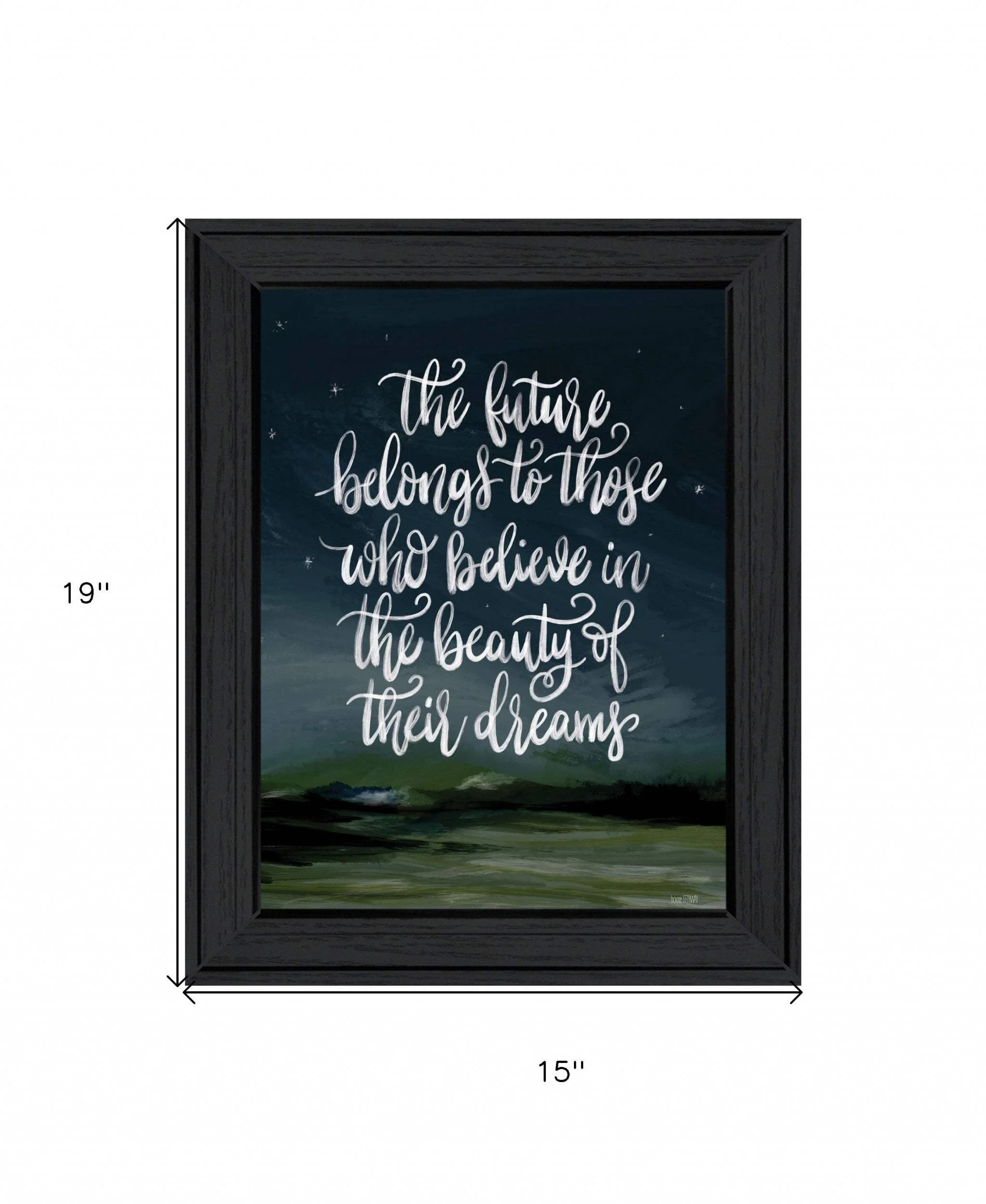 Beauty of Your Dreams 2 Black Framed Print Wall Art - Image 5