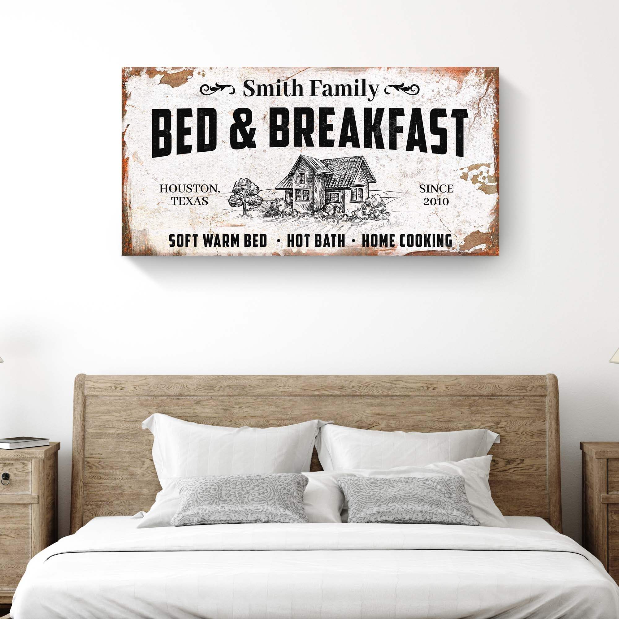 Bed and Breakfast Sign - Image 3