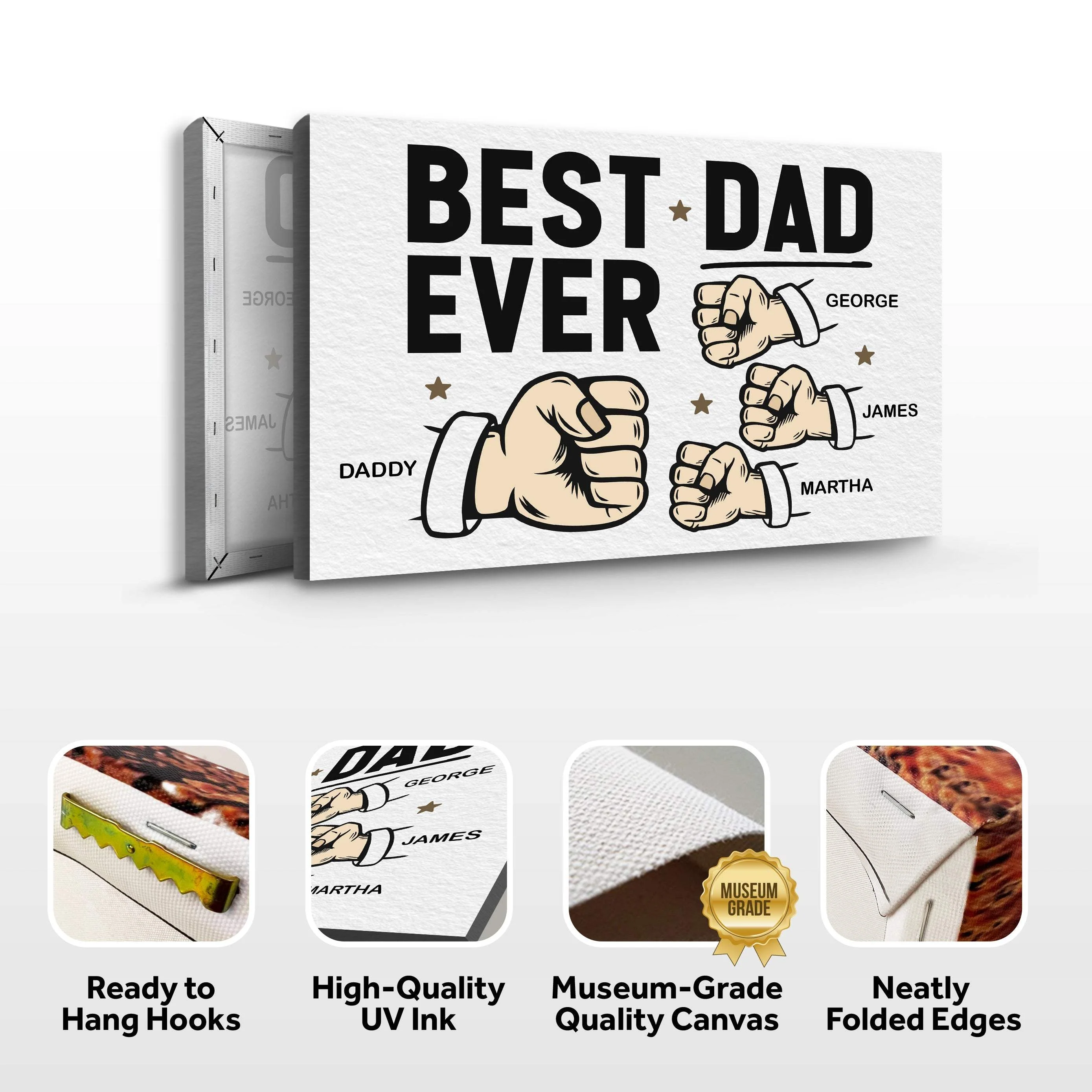 Best Dad Ever Father's Day Gift Sign - Image 5