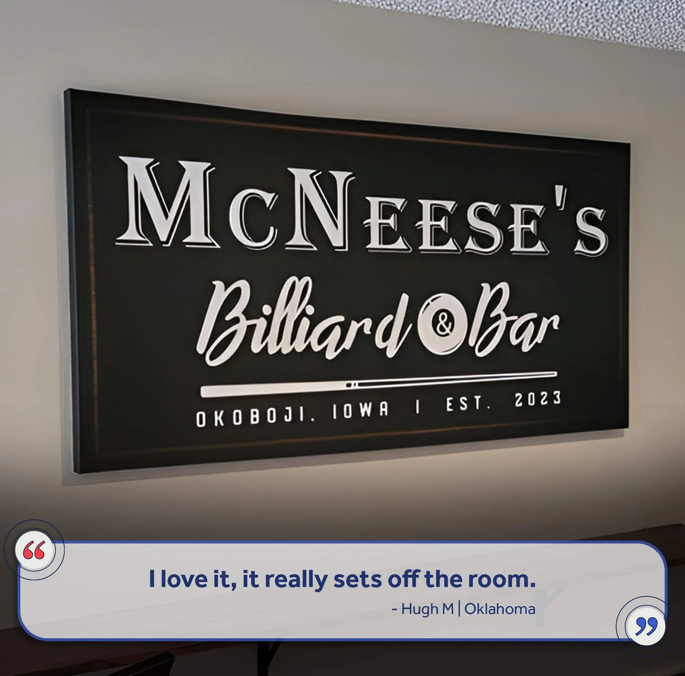 Billiards And Bar Sign II - Image 7
