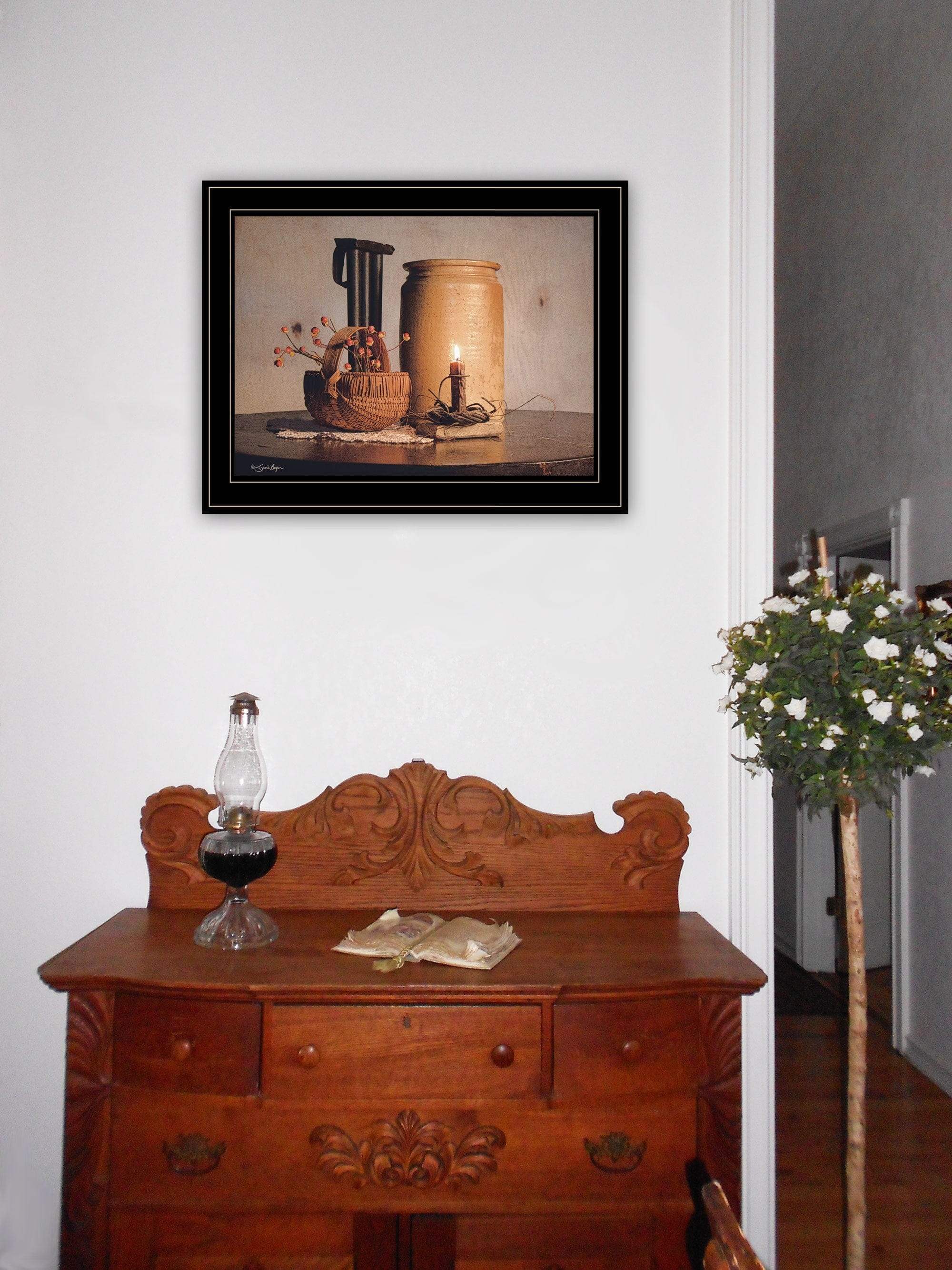 Bittersweet Basket 2 Black Framed Print Wall Art - Image 5